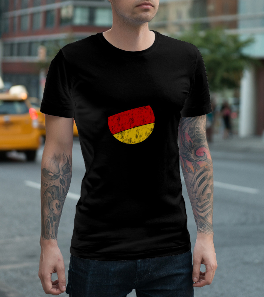 I'm Not Angry I'm German Patriotic Funny Germany Flag T-Shirt