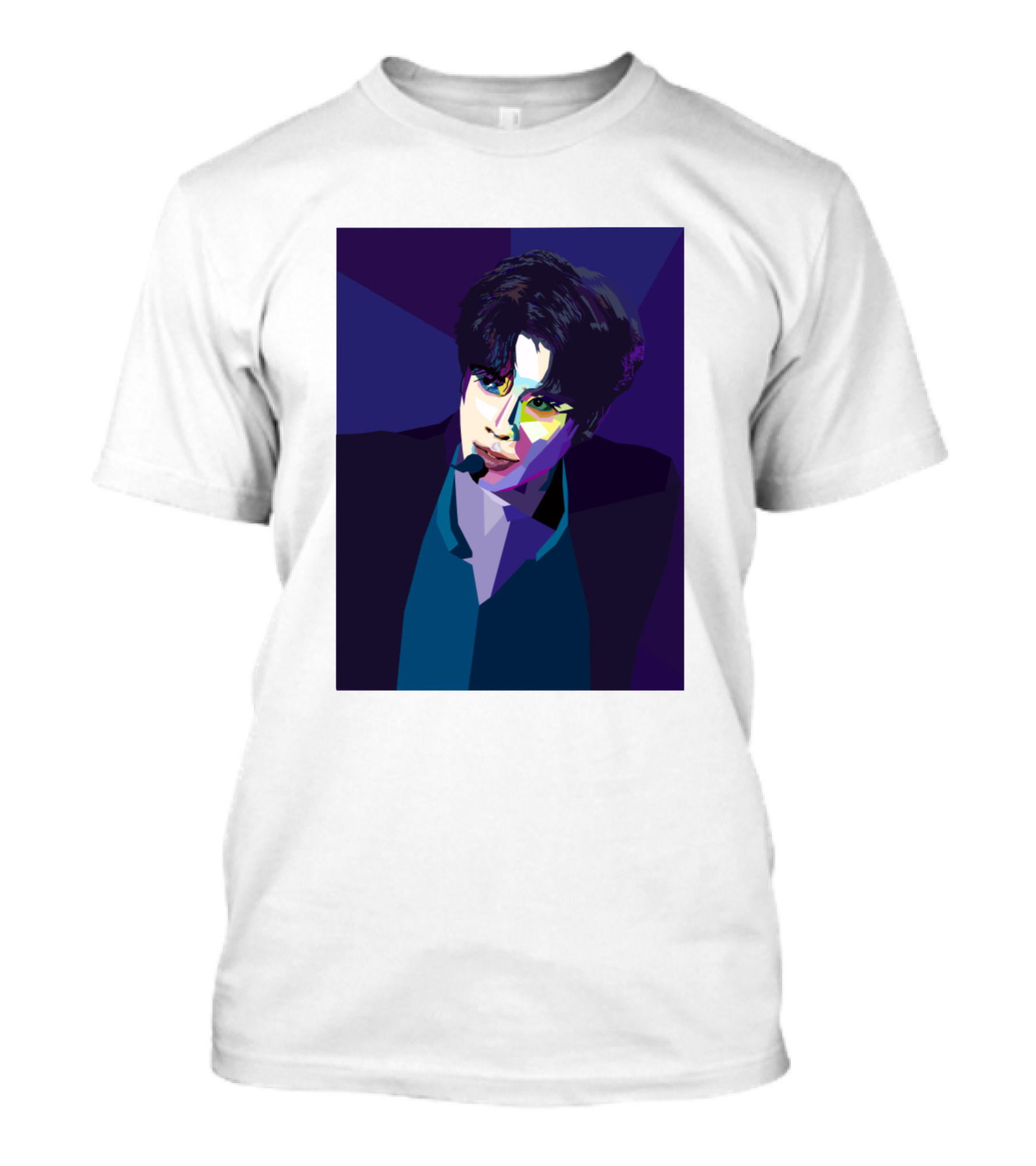 Jung Jaehyun WPAP Colorful T-Shirt