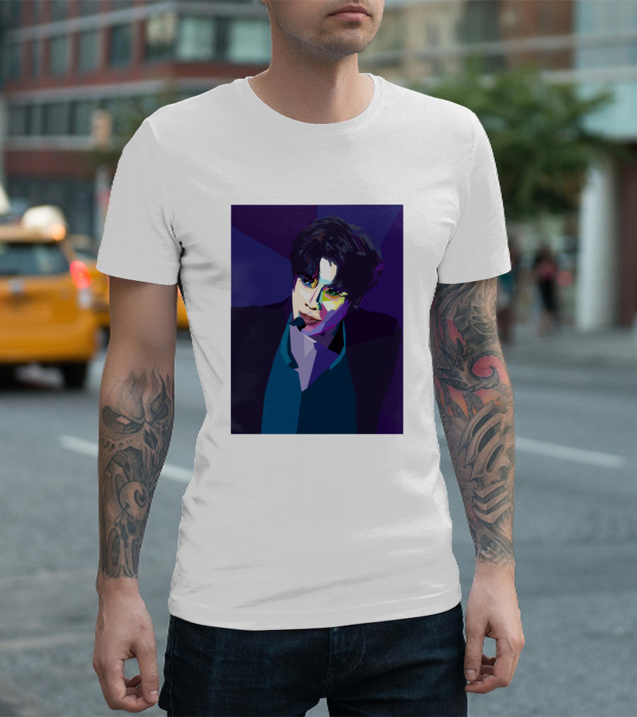 Jung Jaehyun WPAP Colorful T-Shirt
