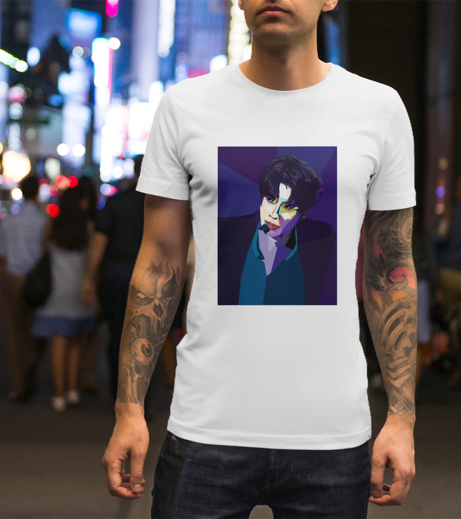 Jung Jaehyun WPAP Colorful T-Shirt