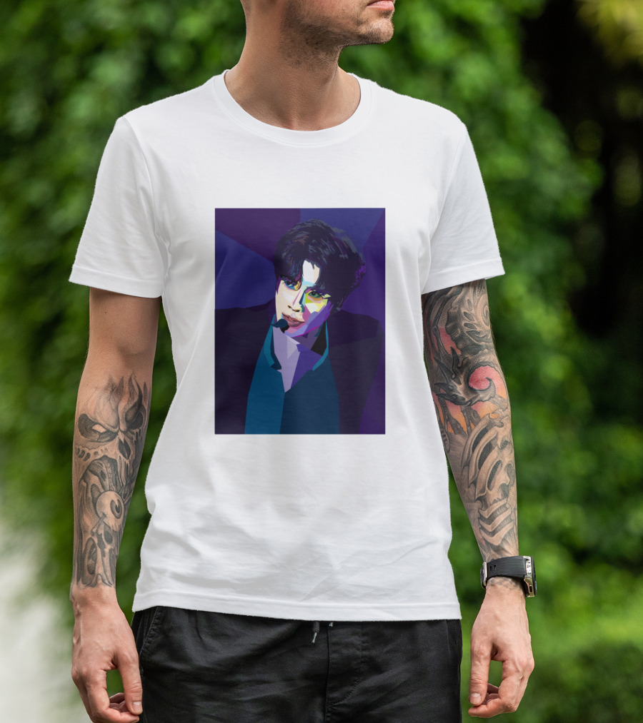 Jung Jaehyun WPAP Colorful T-Shirt