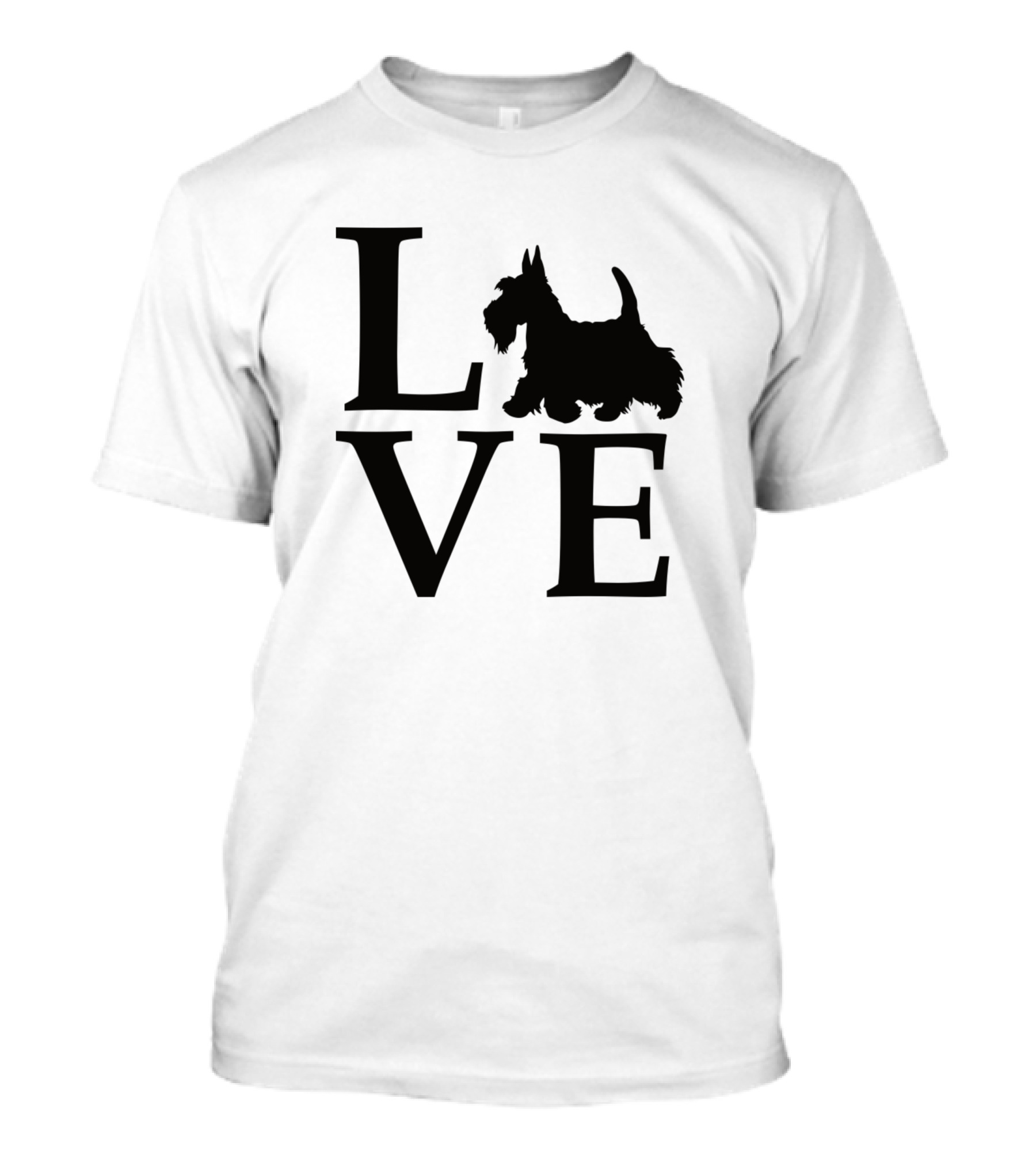 LOVE Scottish Terrier T-Shirt