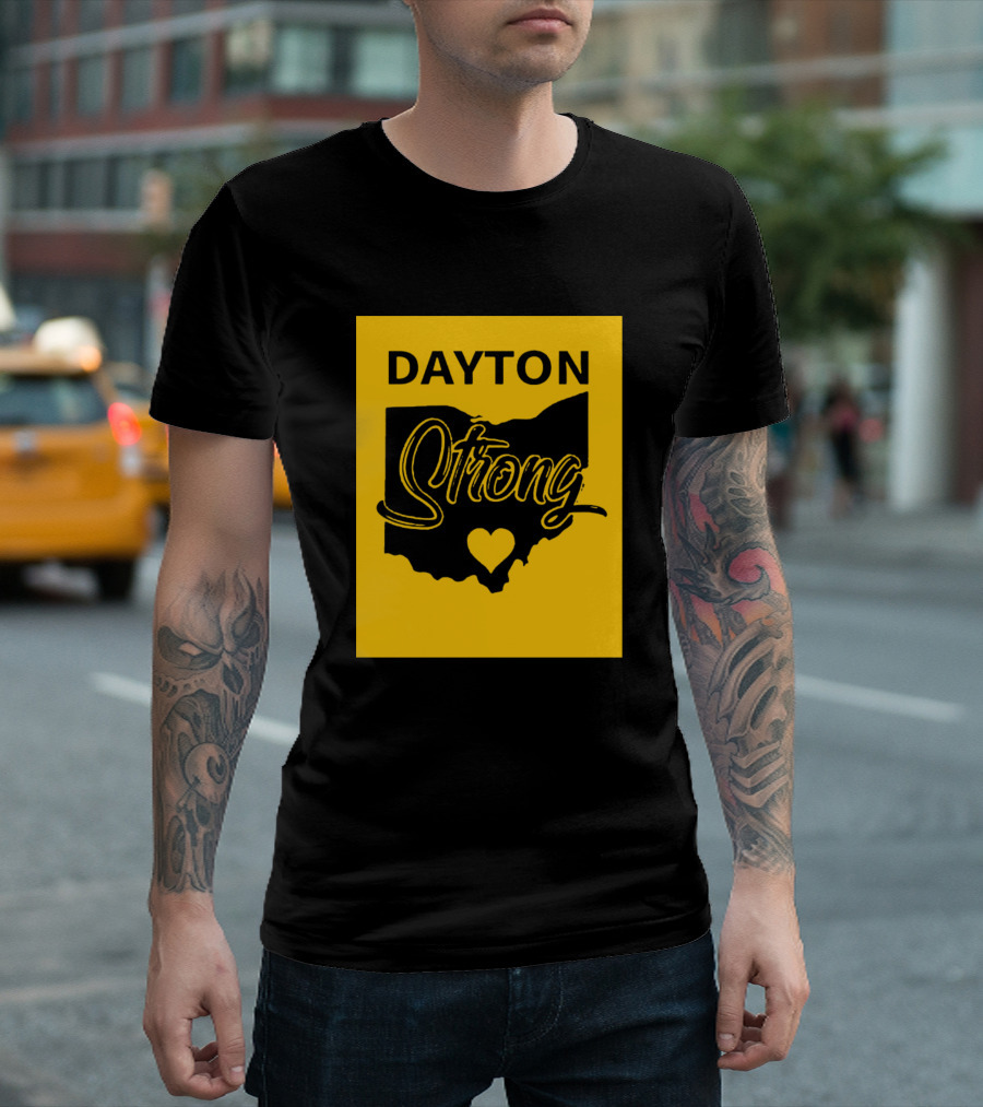 DAYTON STRONG OHIO HEART T-Shirt