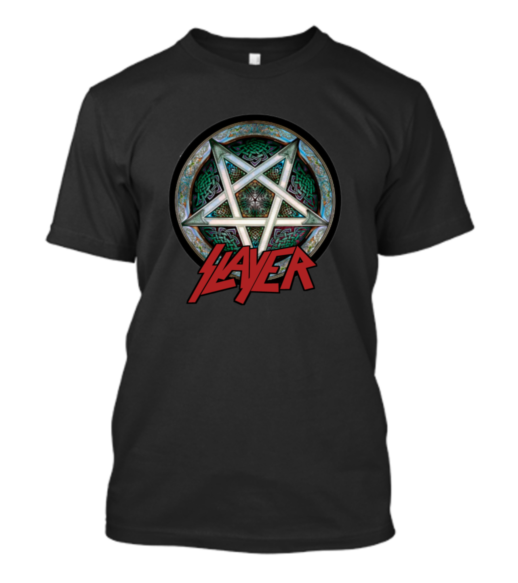 Slayer Pentagram Metal Skull T-Shirt