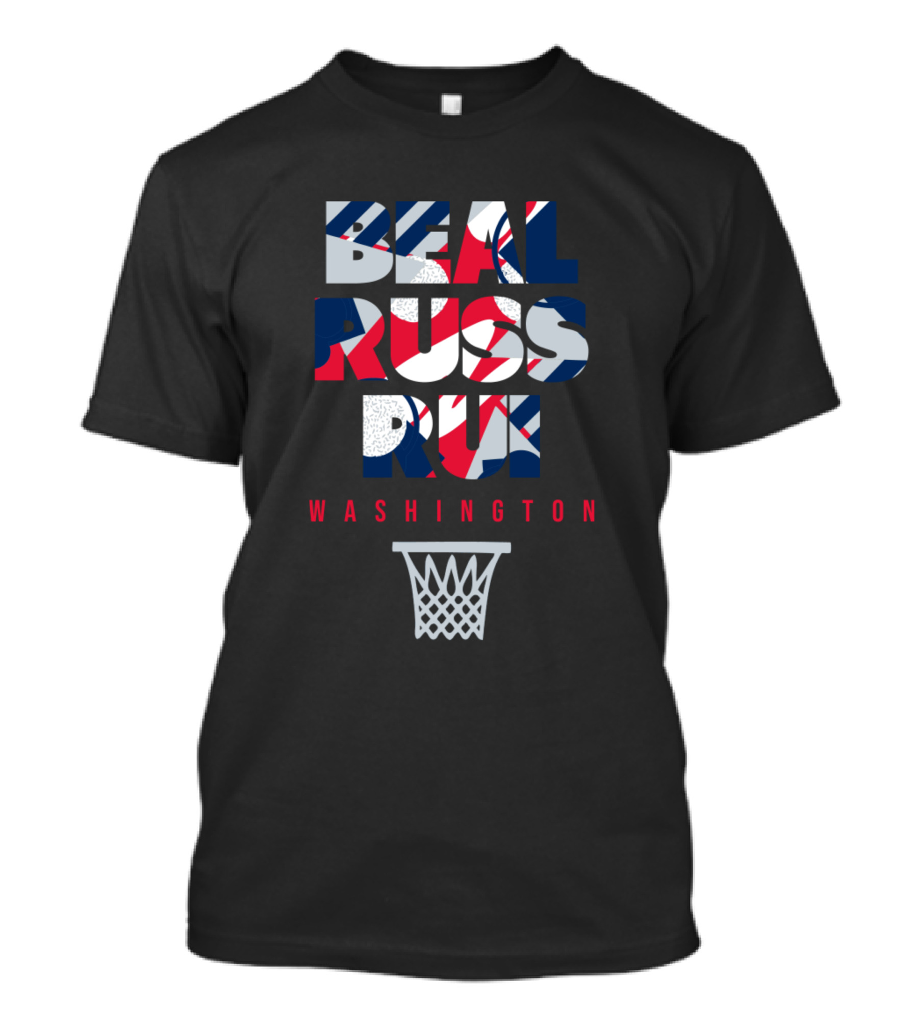 Washington Beal Russ Rui Basketball Trio T-Shirt