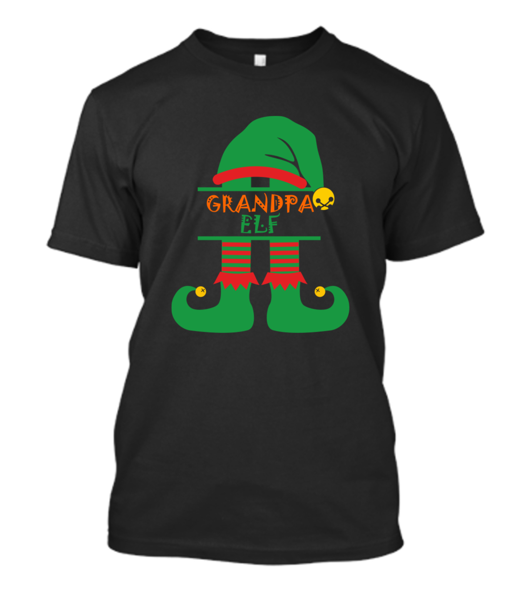 Grandpa Elf Christmas T-Shirt