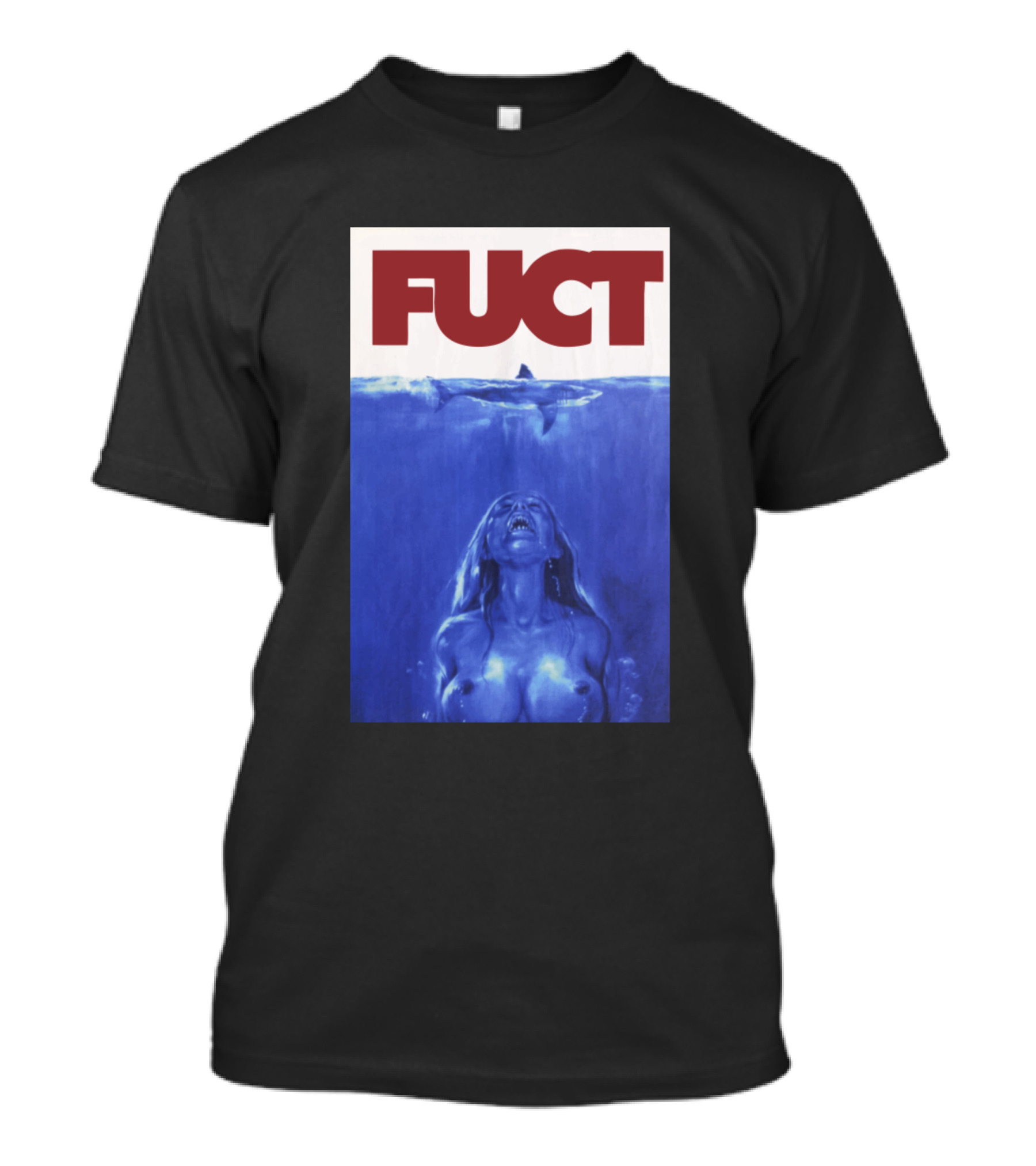 FUCT Jaws Parody Classic T-Shirt