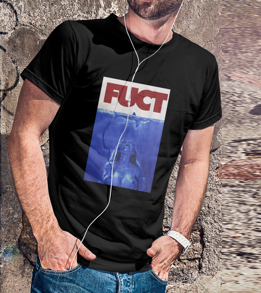 FUCT Jaws Parody Classic T-Shirt