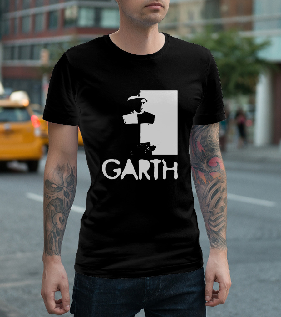 Garth Brooks Cowboy Hat T-Shirt