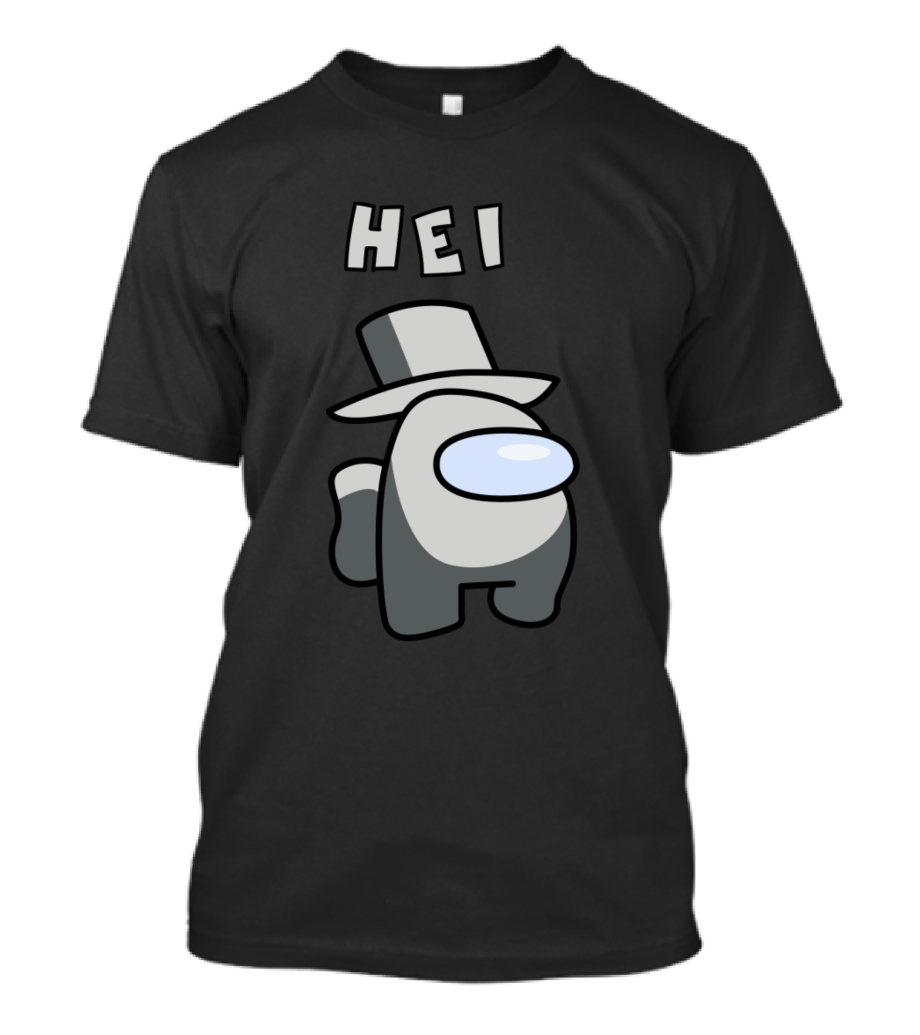 Hei Among Us Character With Top Hat T-Shirt