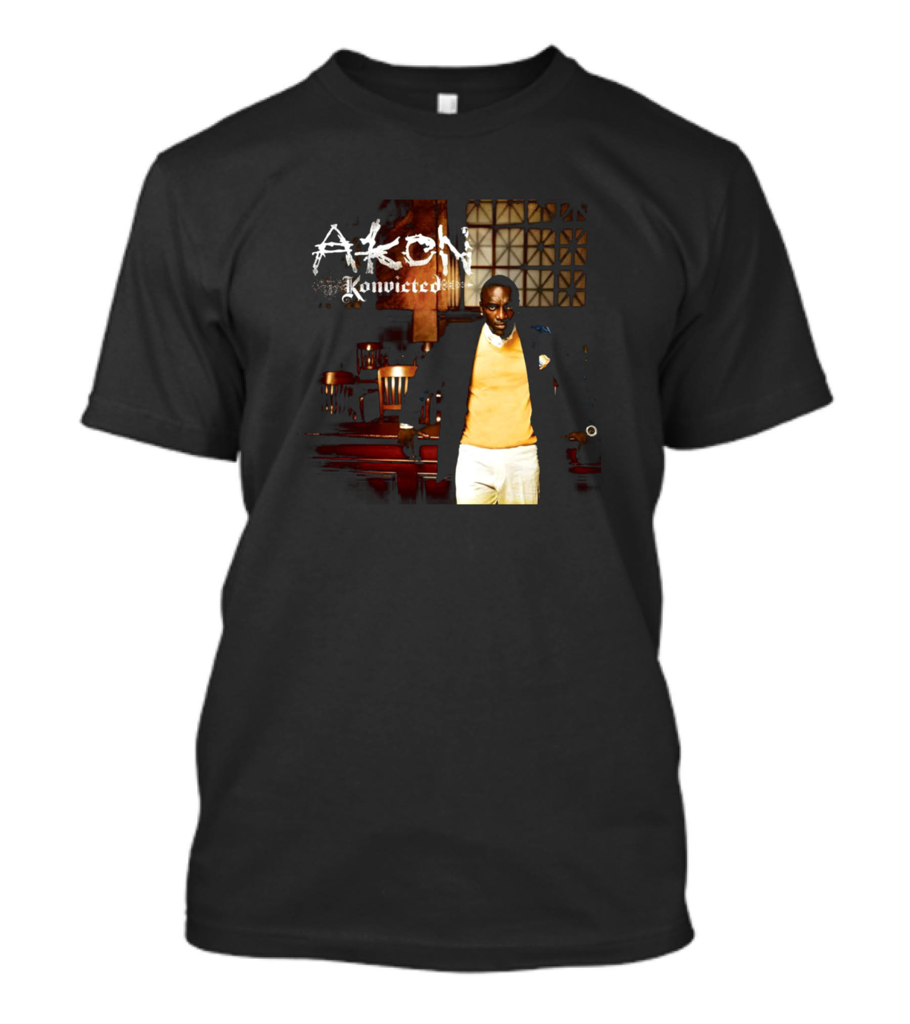 Akon Konvicted Album Cover T-Shirt