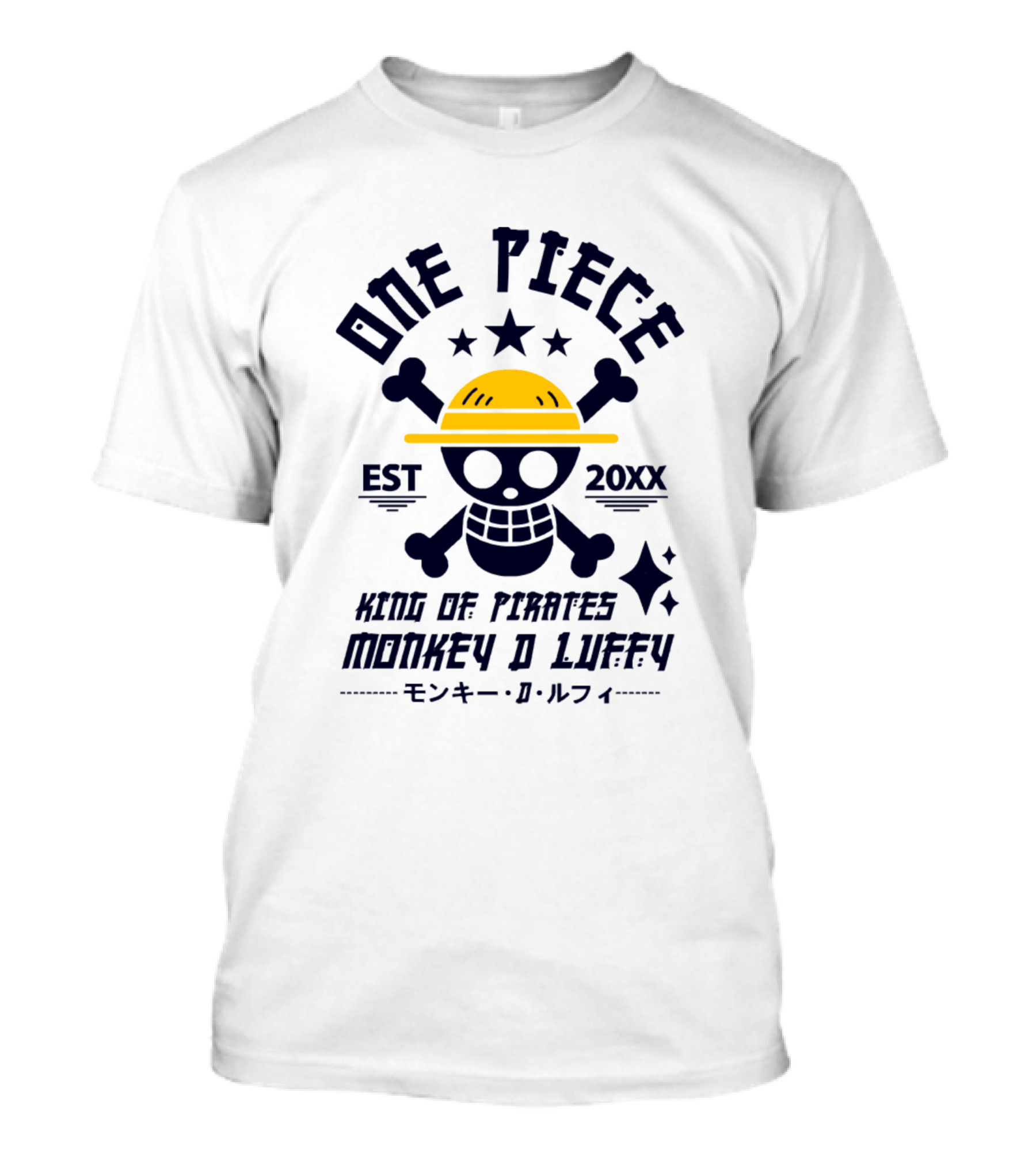 One Piece King Of Pirates Monkey D Luffy Est 20XX T-Shirt