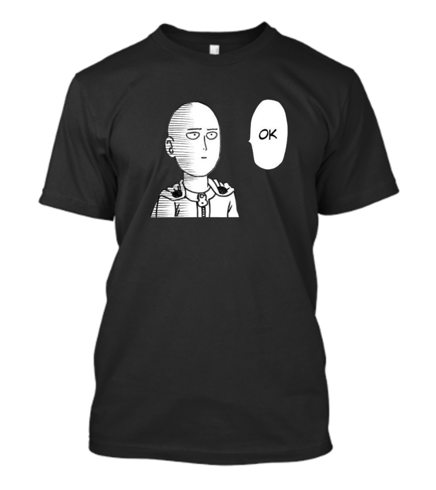 Saitama OK Meme One Punch Man T-Shirt