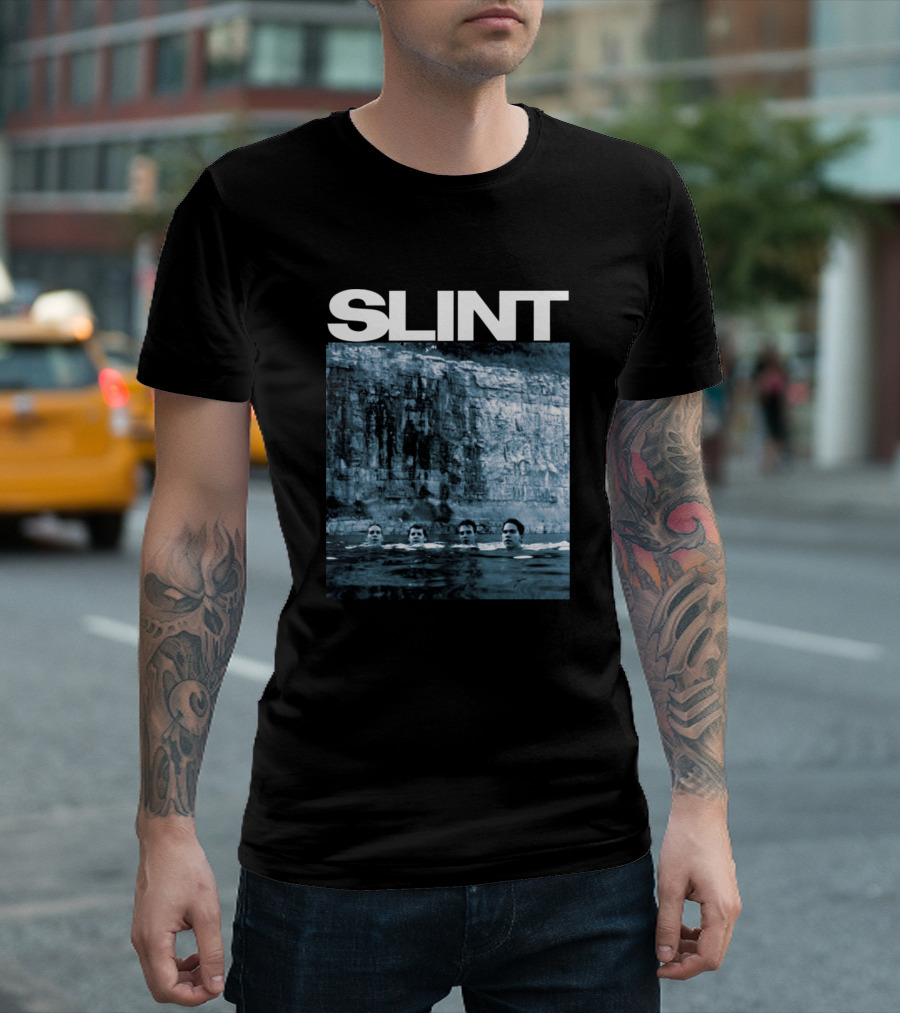 Slint Spiderland Album Cover Swimming Image T-Shirt