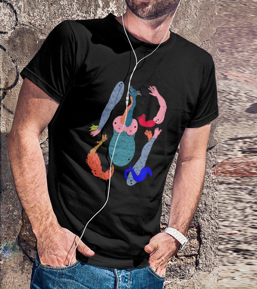 Cut Out And Keep Mythical Creature Parts Beast Of The Apocalypse T-Shirt