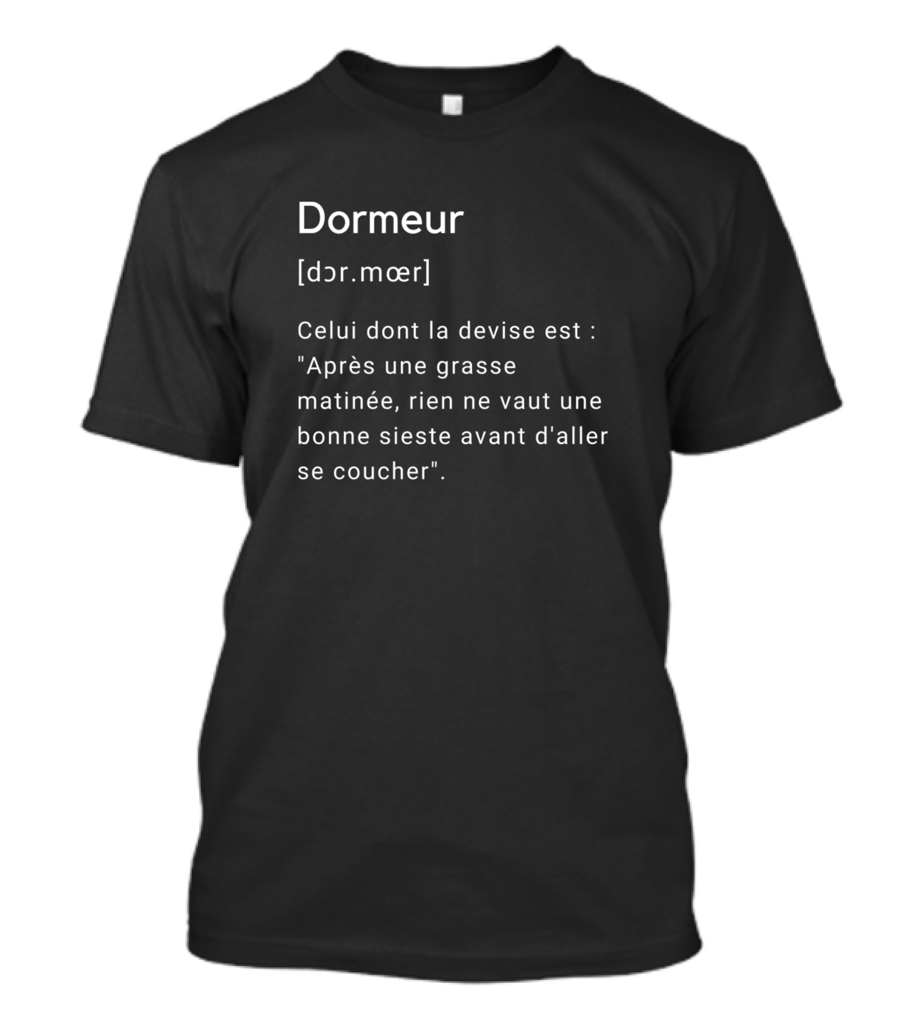 Dormeur Après Une Grasse Matinée Rien Ne Vaut Une Bonne Sieste Avant D'aller Se Coucher T-Shirt
