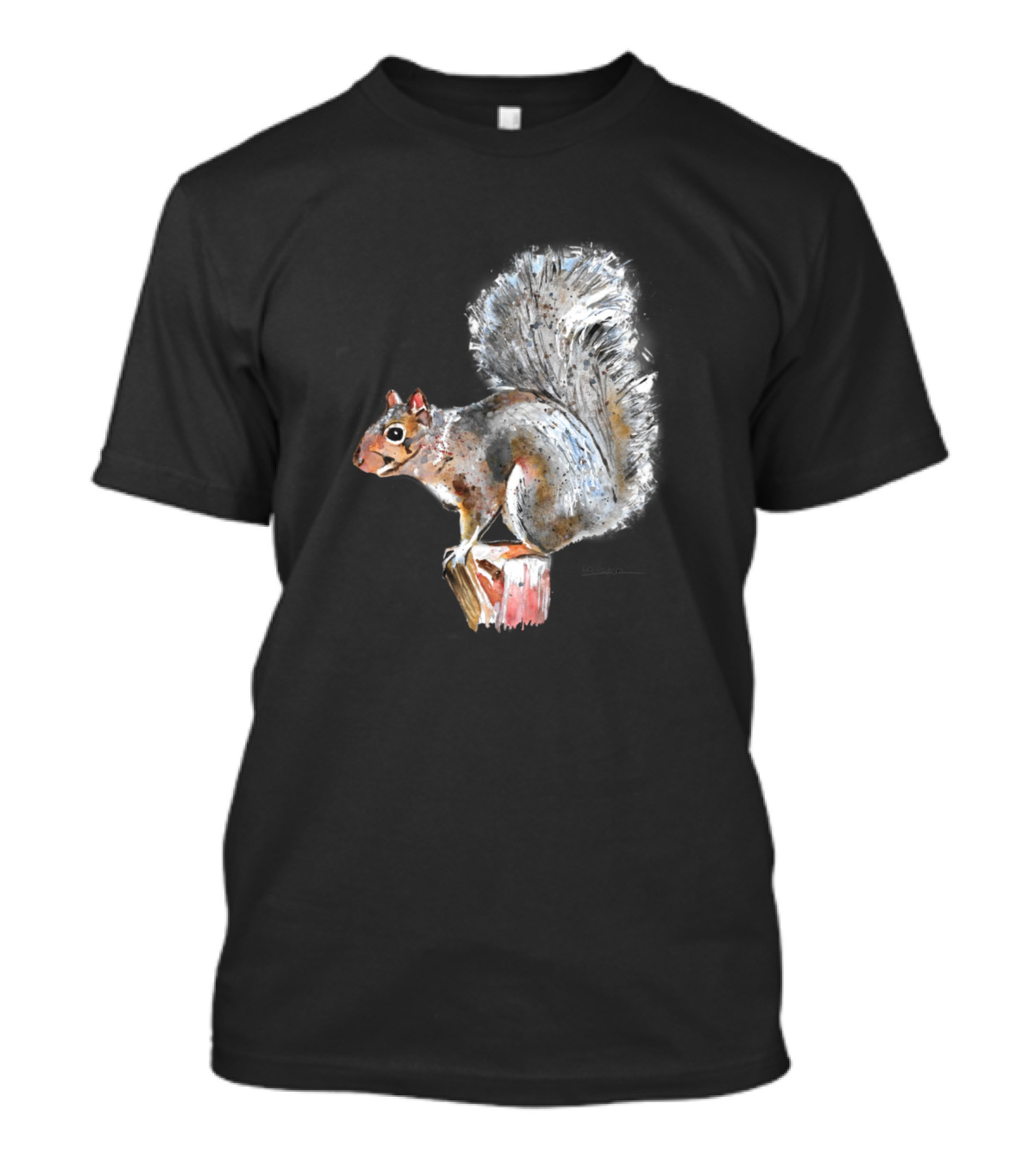 Grey Squirrel Wildlife T-Shirt