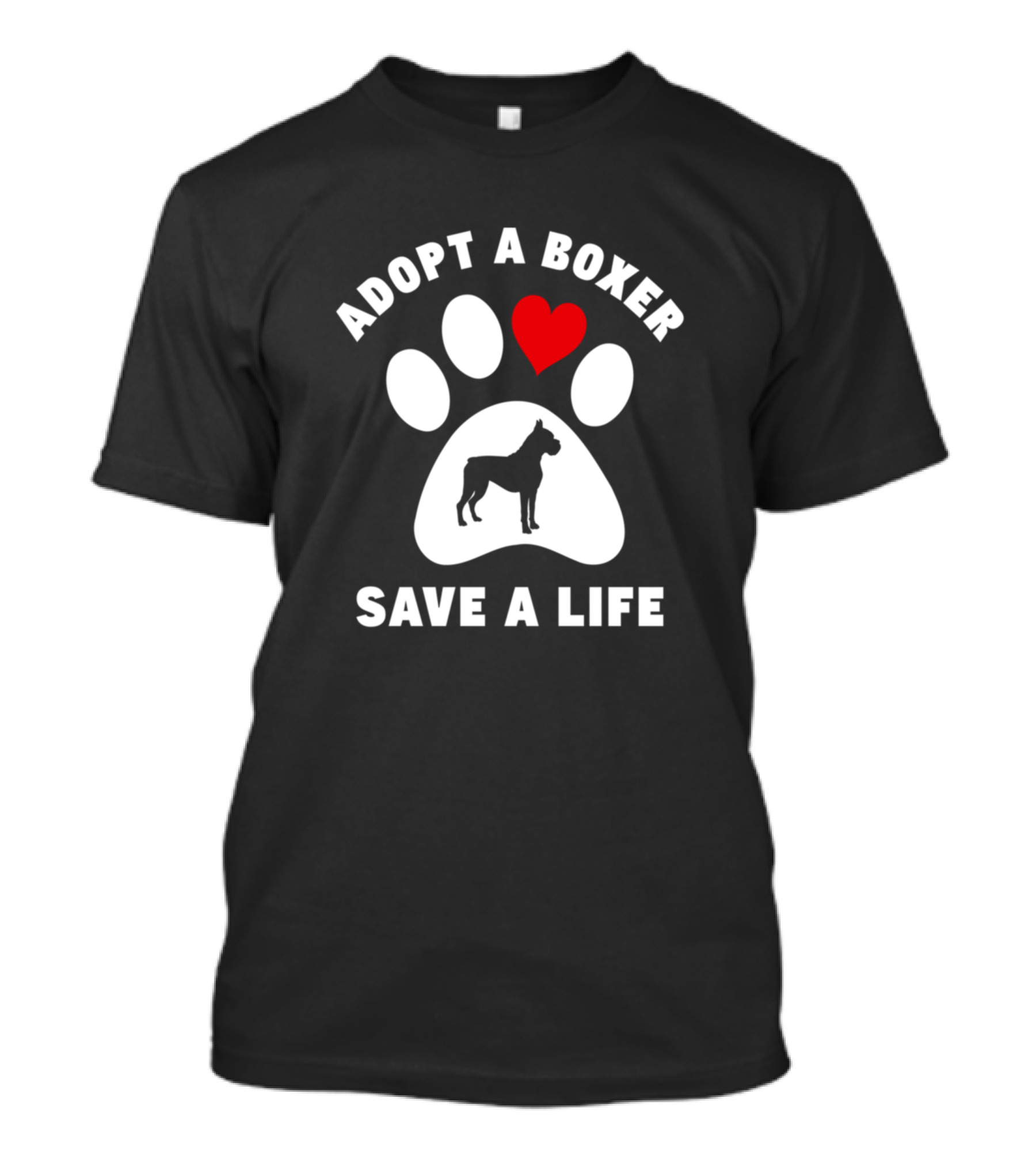 Adopt A Boxer Save A Life Ho Bo Care Boxer Rescue Colorado T-Shirt