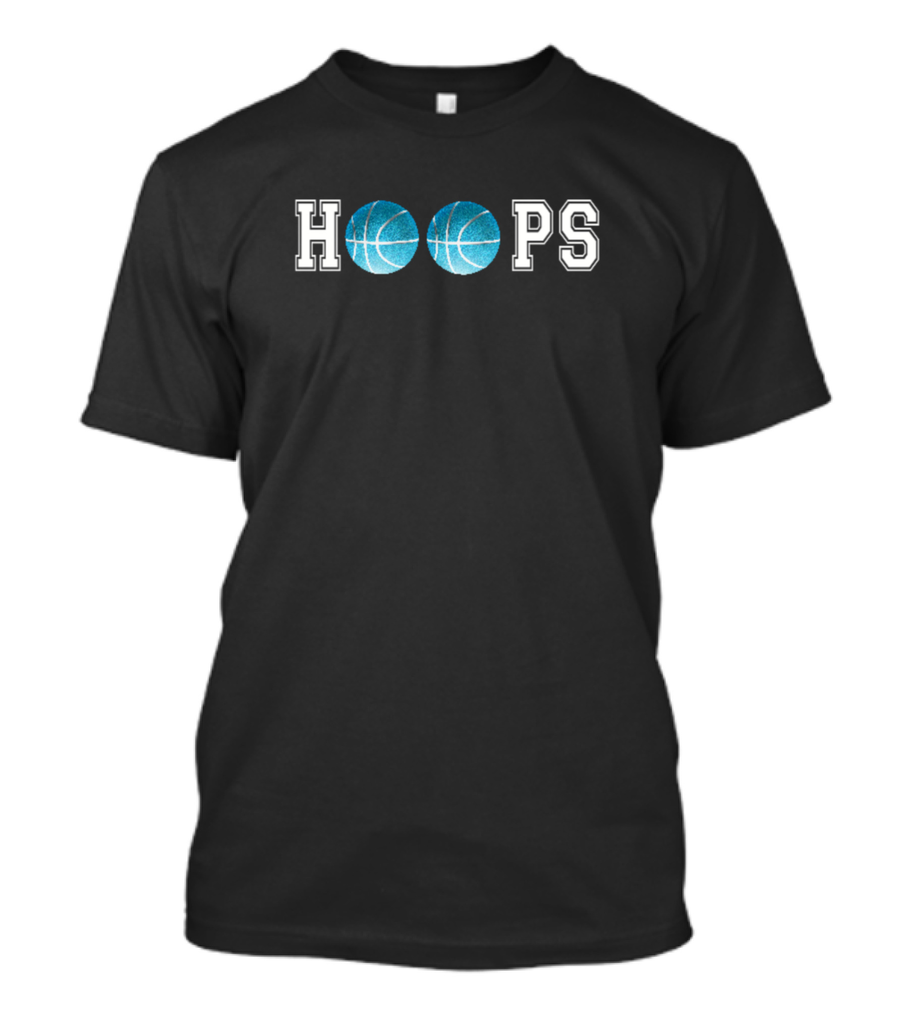HOOPS Basketball Blue Balls Classic Sports T-Shirt