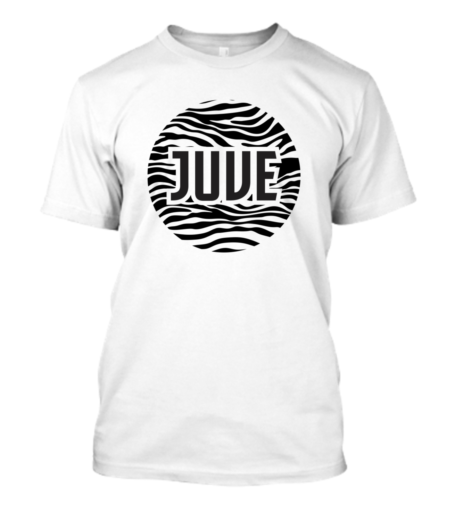 Juve Zebra Stripes Circle T-Shirt