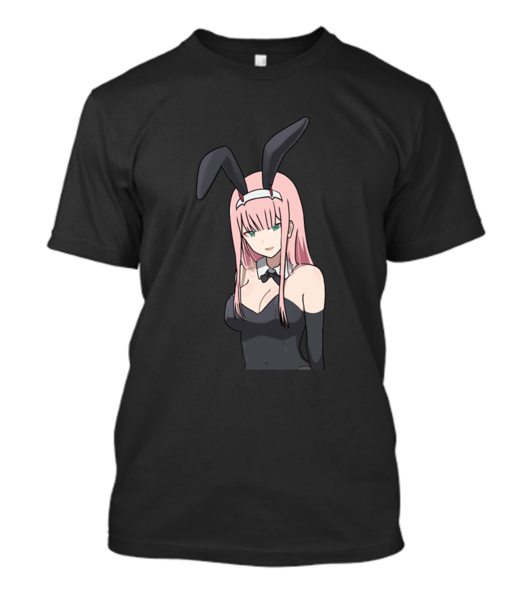 Zero Two Bunny Girl Darling In The Franxx Anime Character T-Shirt