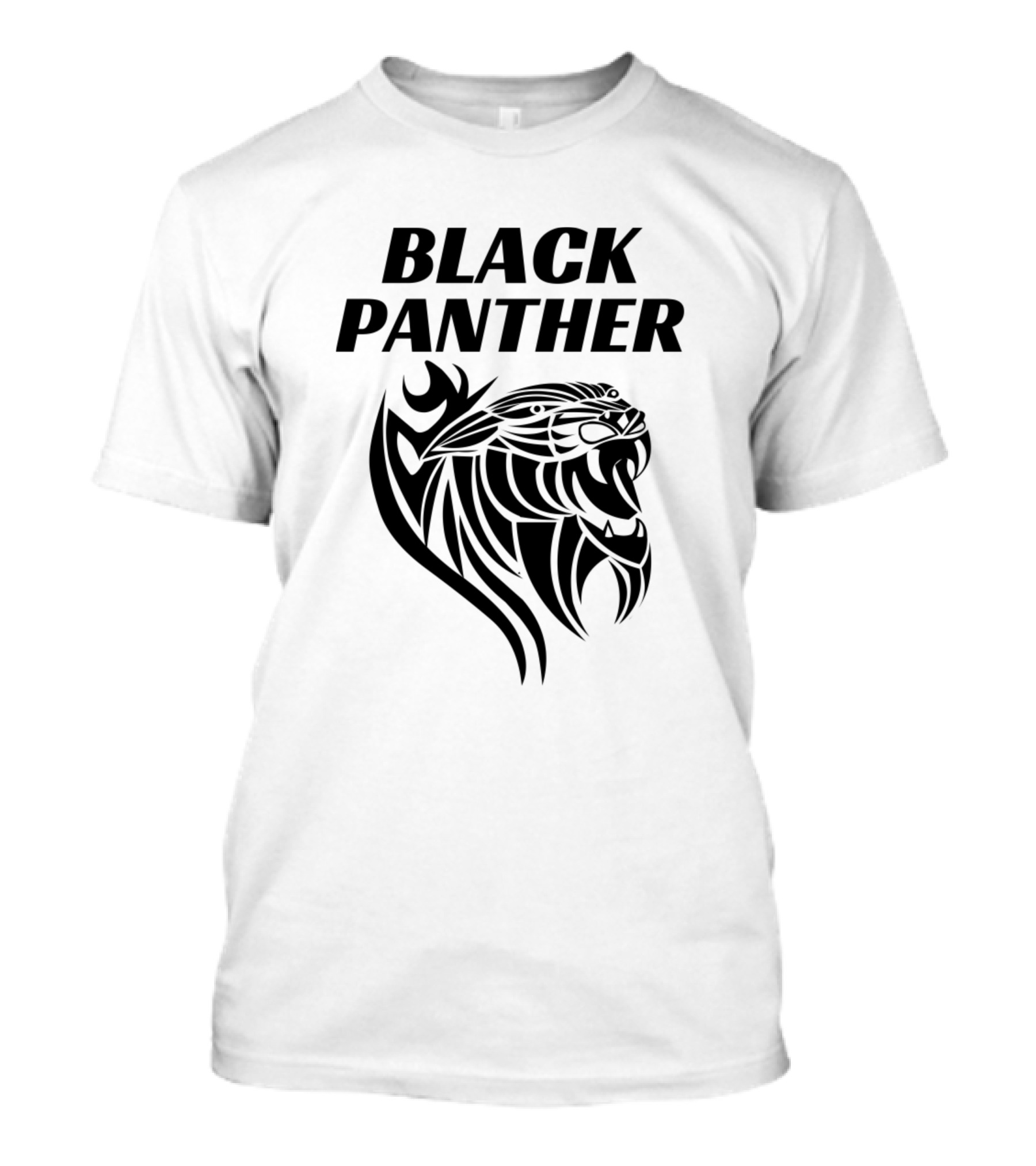 Black Panther Tatto-Inspired T-Shirt