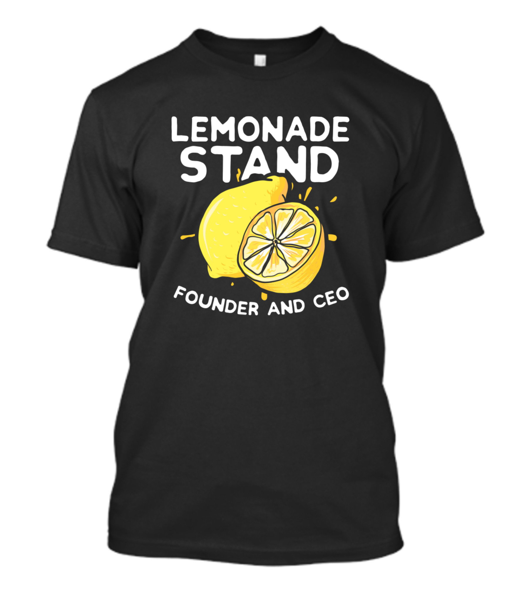 Lemonade Stand Founder And CEO Funny Inspirational T-Shirt