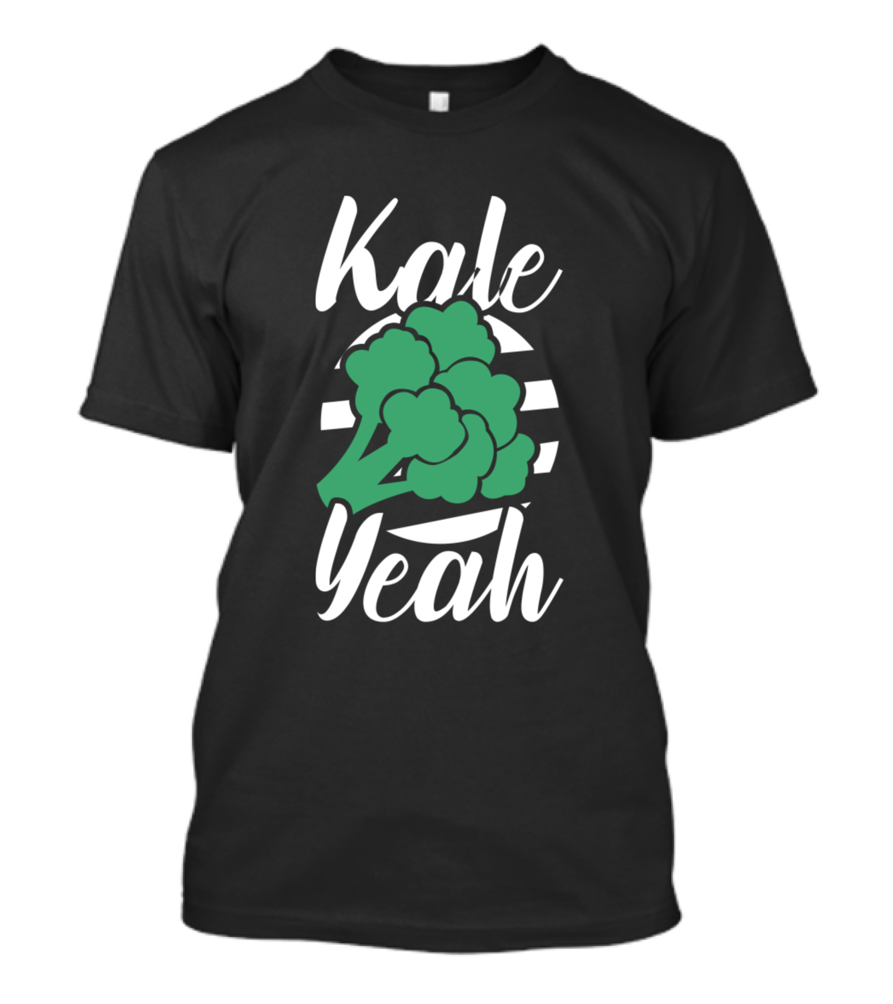 Kale Yeah Funny Vegetable Pun T-Shirt