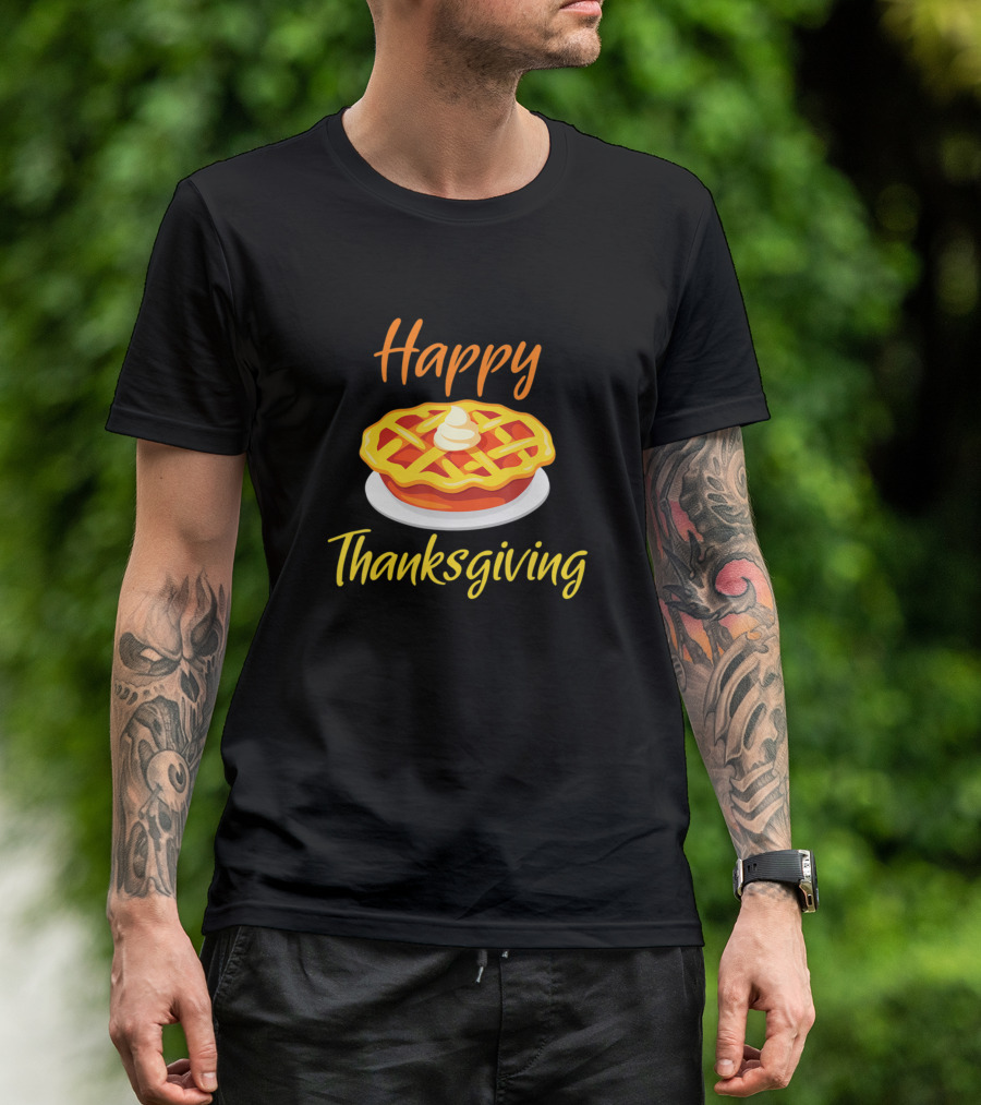 Happy Thanksgiving Pumpkin Pie T-Shirt