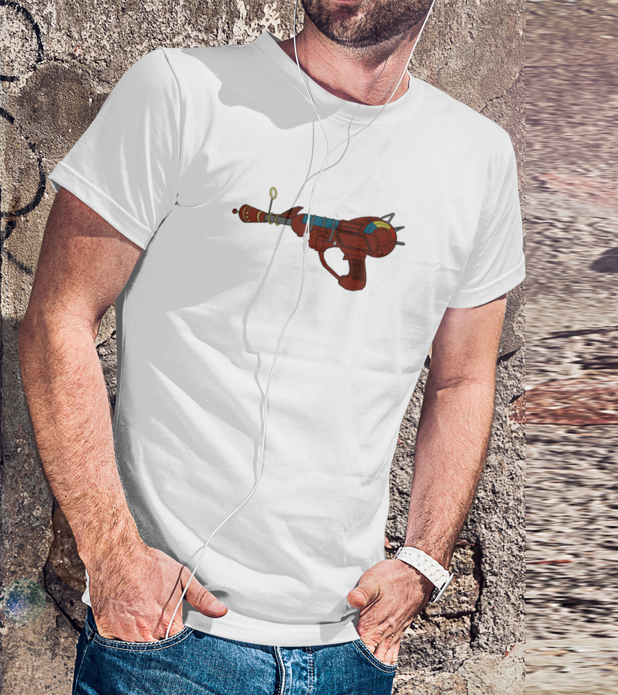 Ray Gun Retro Sci-Fi Blaster T-Shirt