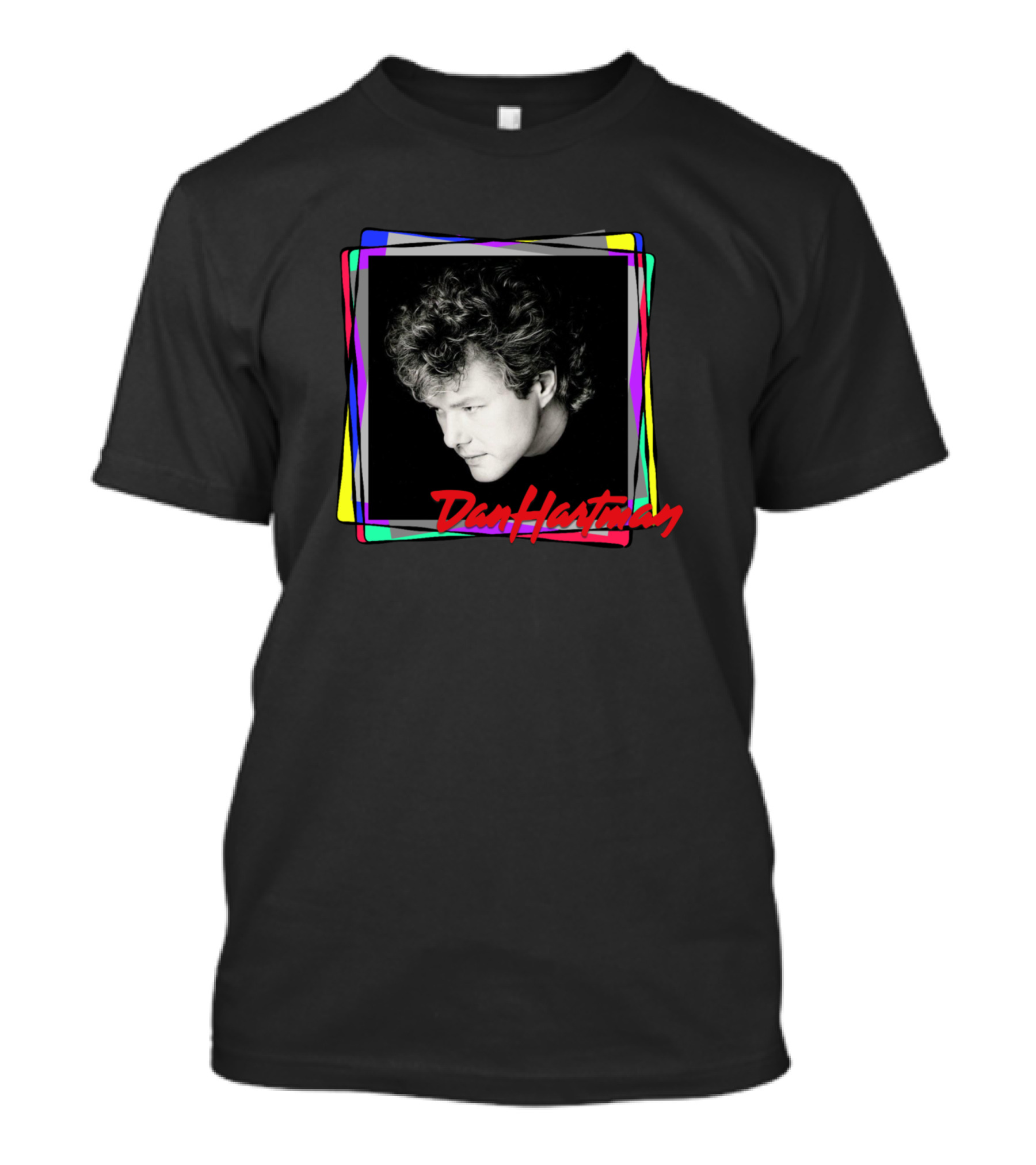 Dan Hartman Multicolor Framed T-Shirt