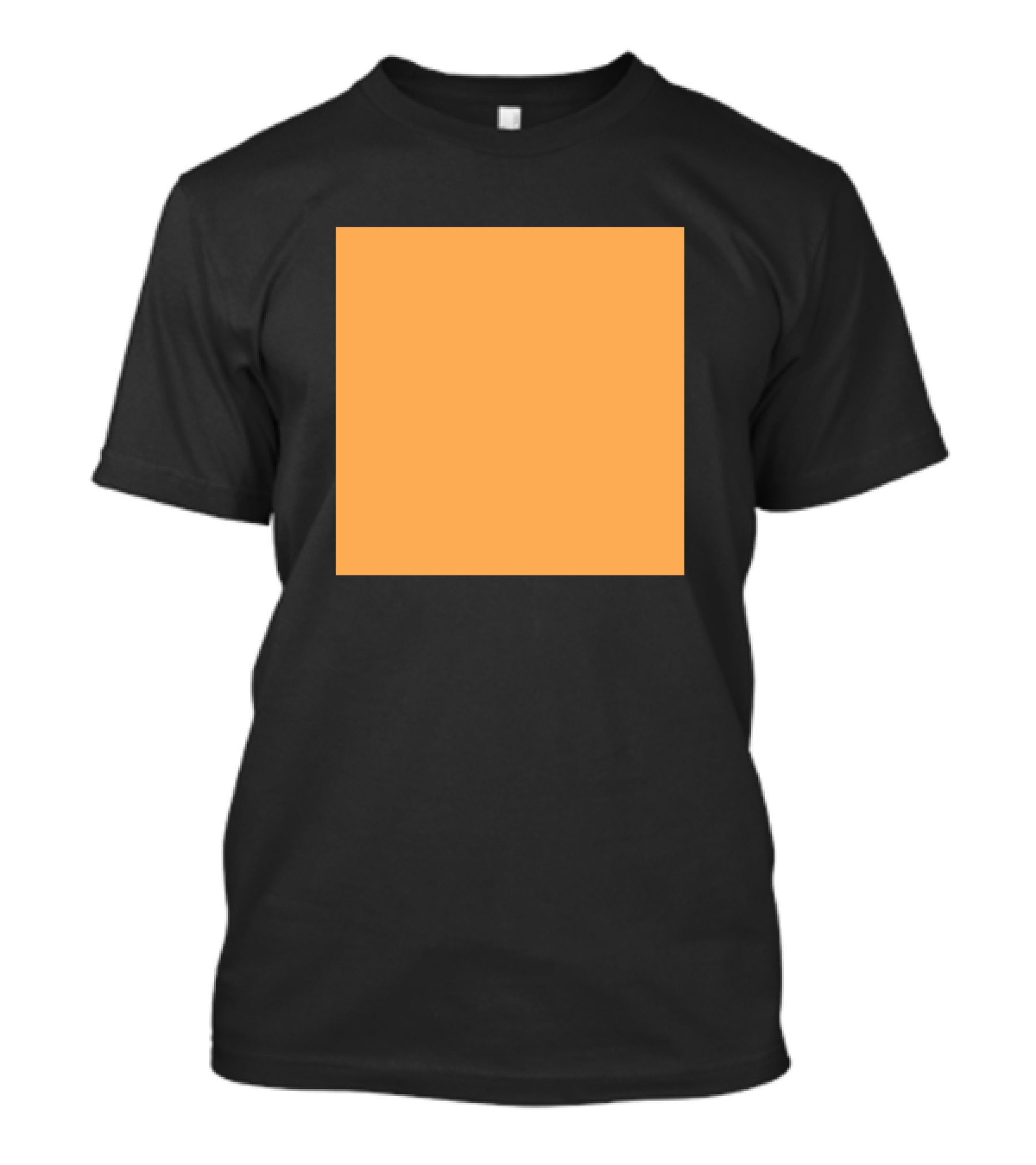 Golden Orange Marigold Square T-Shirt