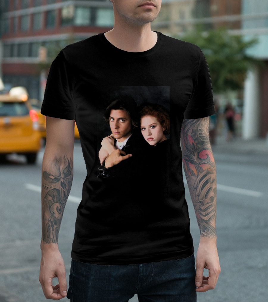 Molly And Judd The Breakfast Club Iconic Duo 80s Film T-Shirt