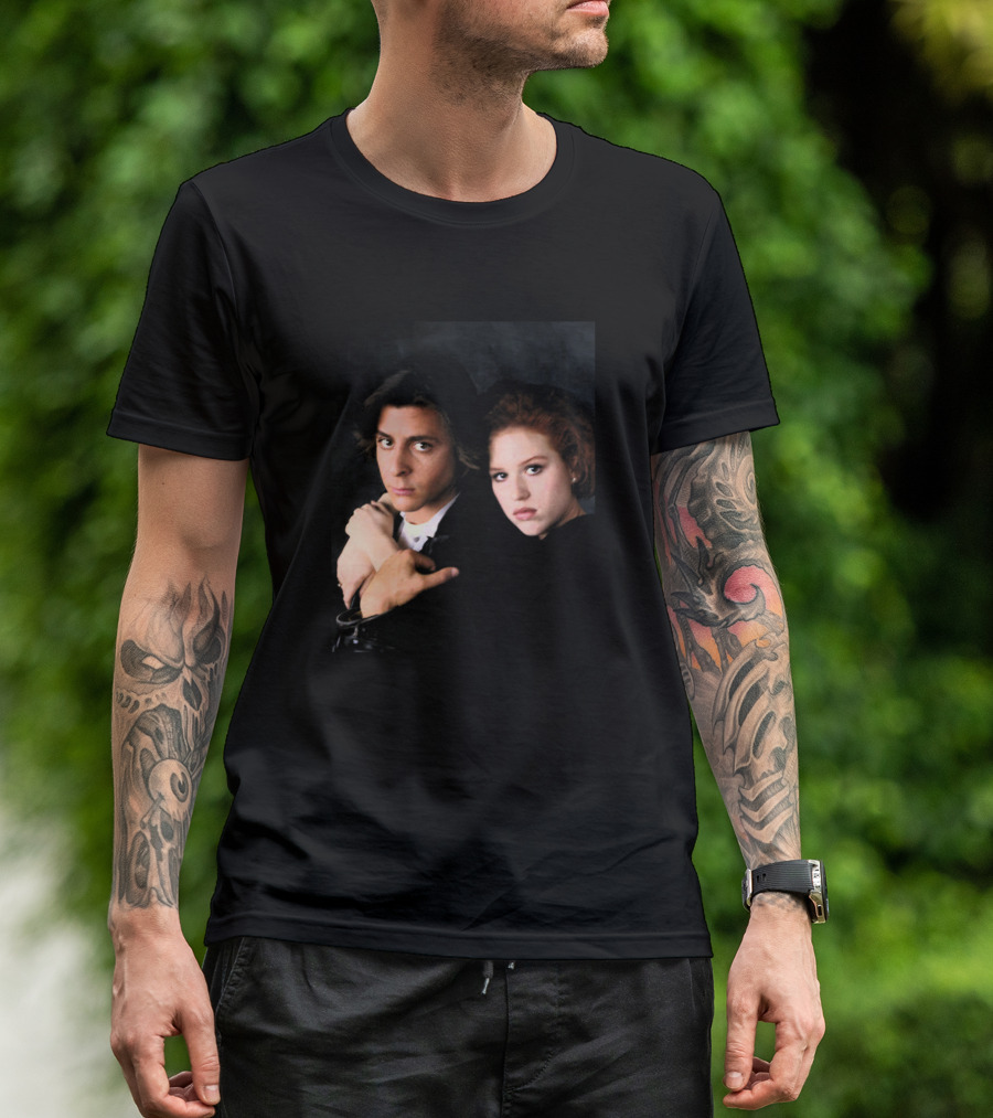Molly And Judd The Breakfast Club Iconic Duo 80s Film T-Shirt