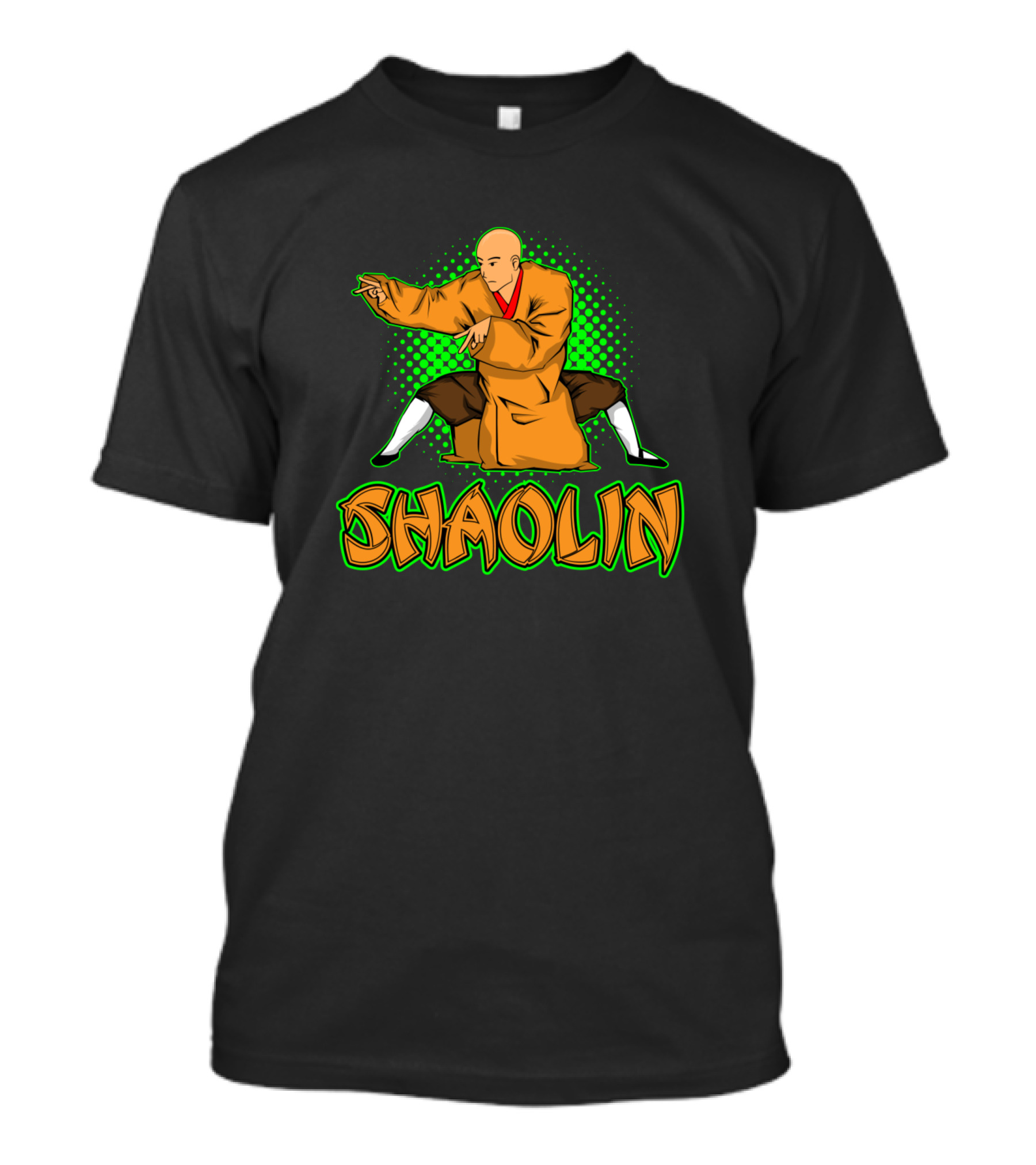 Shaolin Kung Fu Martial Arts Monk T-Shirt