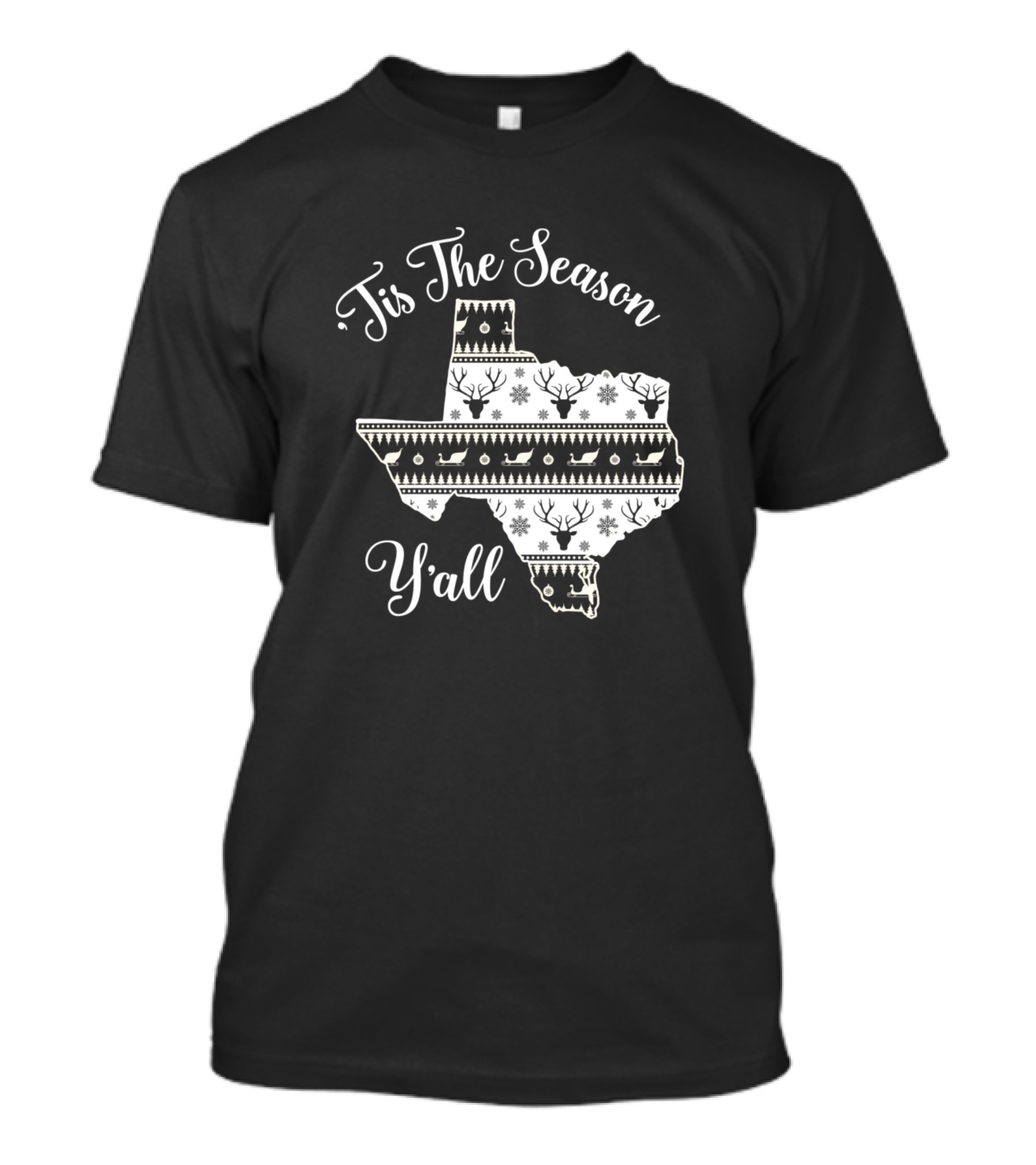 Tis The Season Yall Texas Holiday T-Shirt