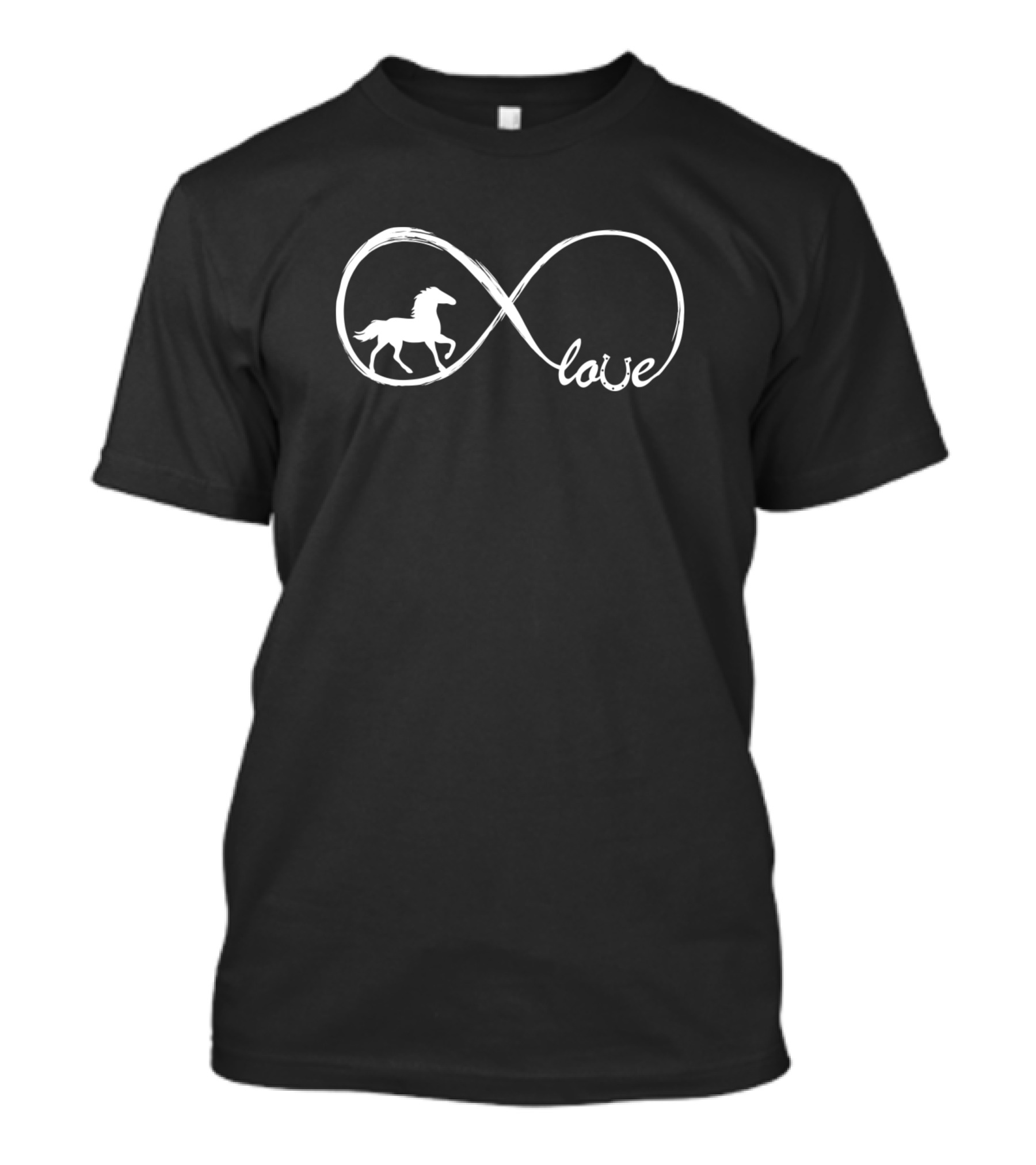 Infinity Love Horses Girls Gift For Horse Lover T-Shirt