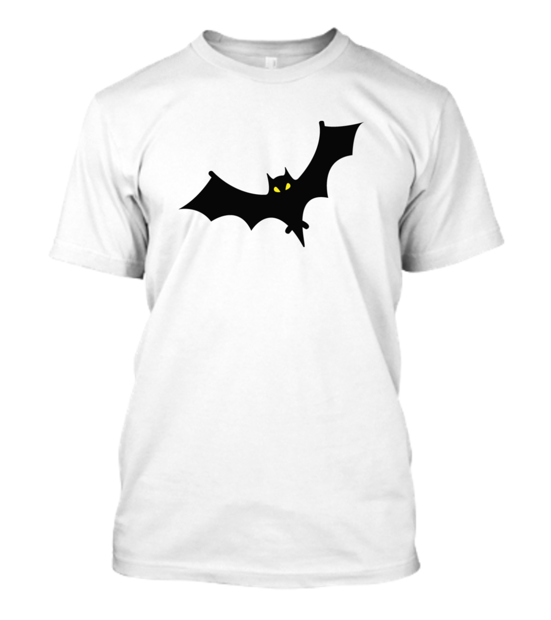 Halloween Bat Silhouette Clipart T-Shirt