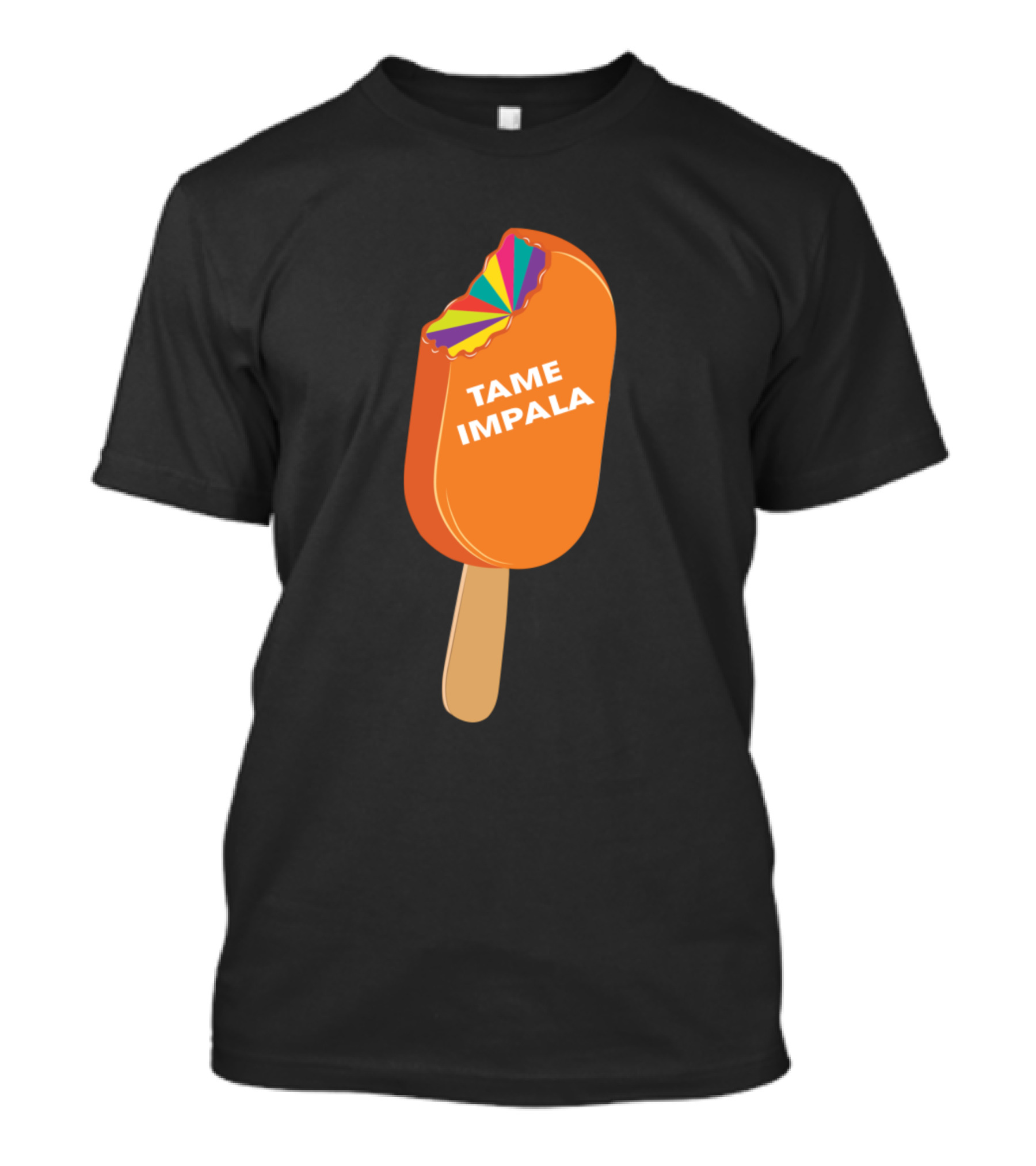Tame Impala Ice Cream Pop With Psychedelic Bite T-Shirt