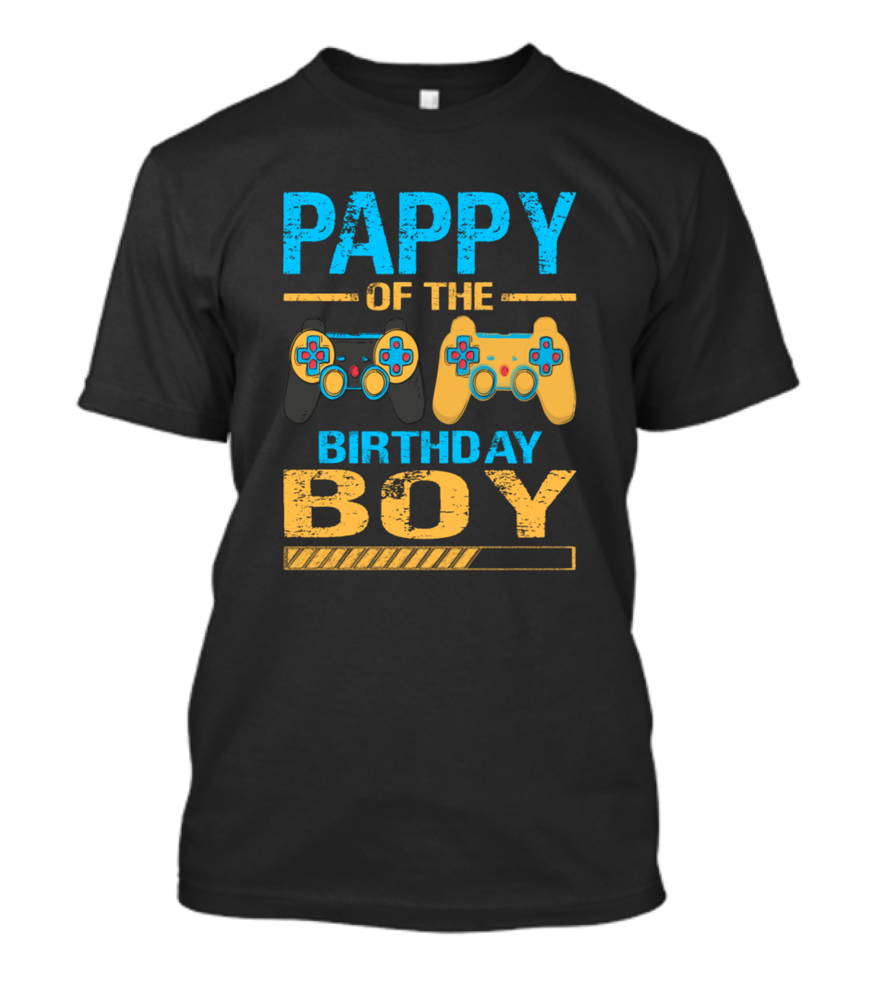 Pappy Of The Birthday Boy Video Gamer Matching Controller T-Shirt