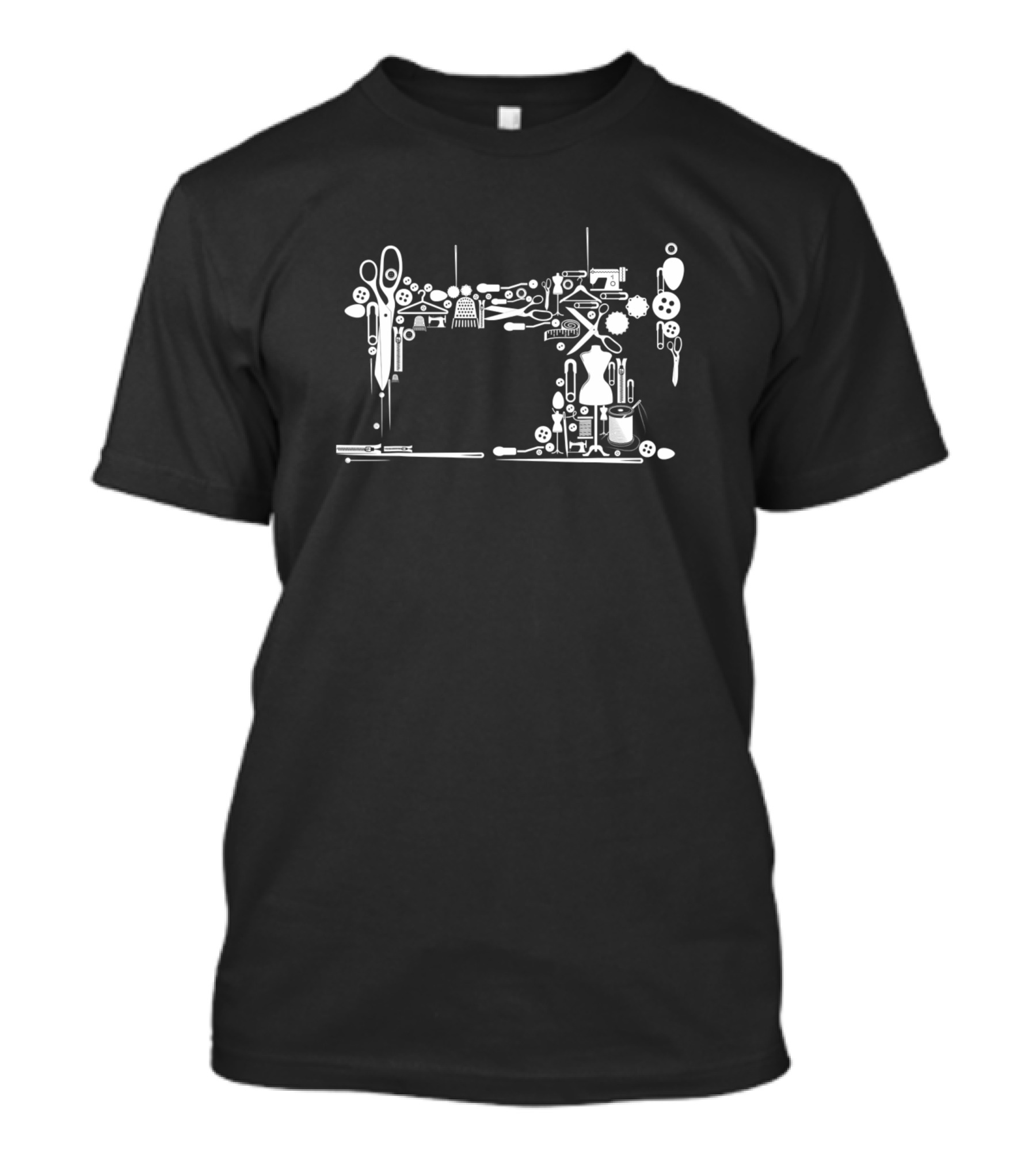 Sewing Machine Quilting Quilters Lover T-Shirt