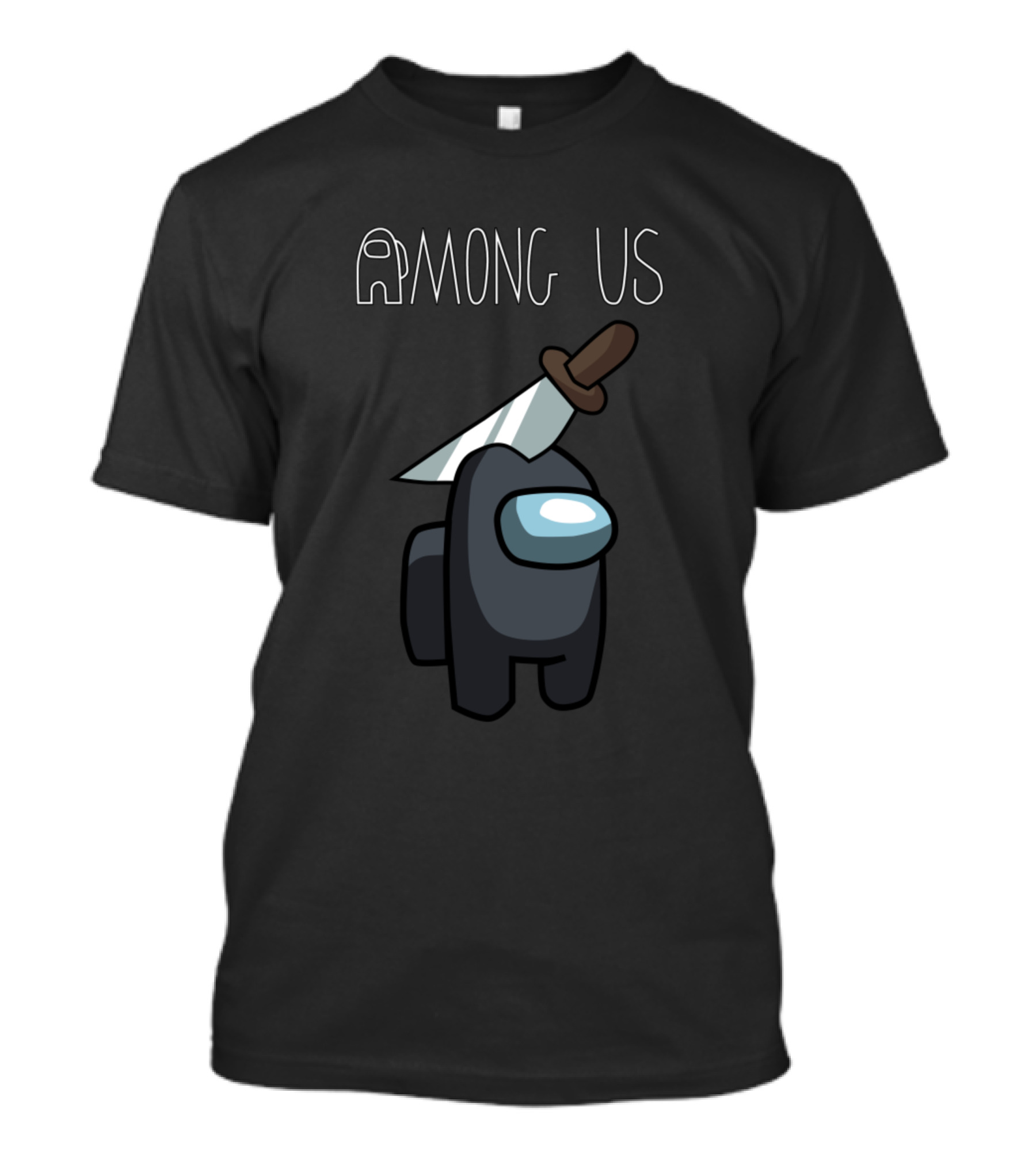 Among Us Black Sword Crewmate T-Shirt