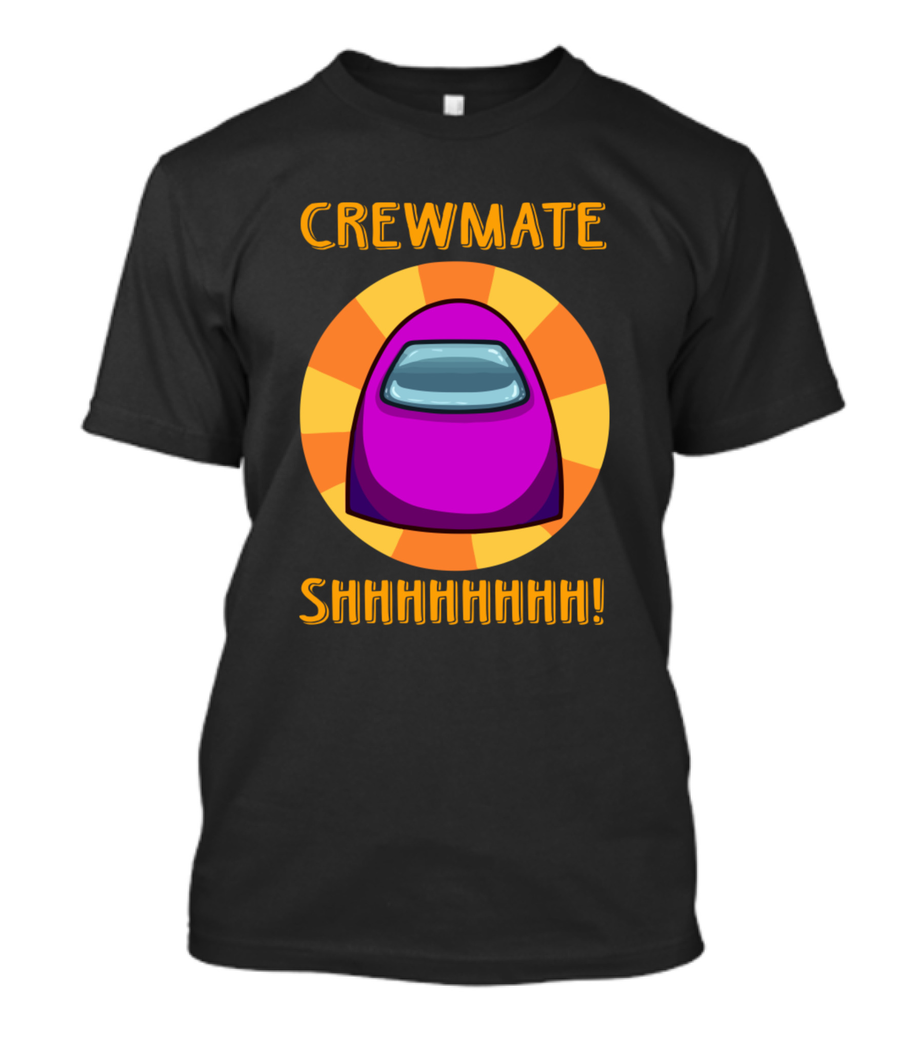 Crewmate Shhhhhhhhh Among Us T-Shirt
