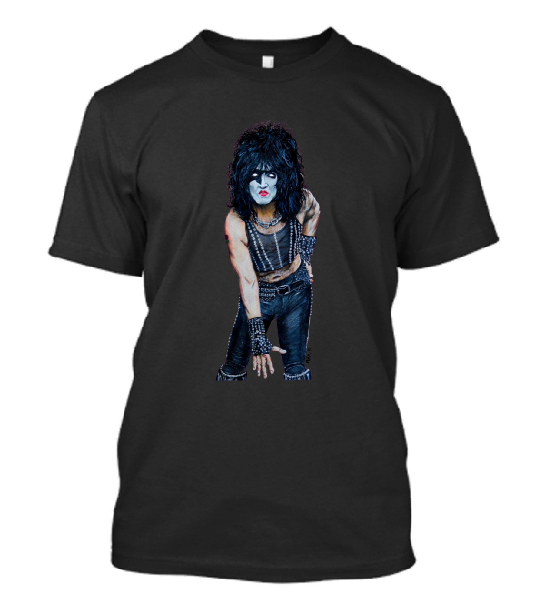 Paul Stanley The Starchild Kiss Costume Makeup And Stage T-Shirt
