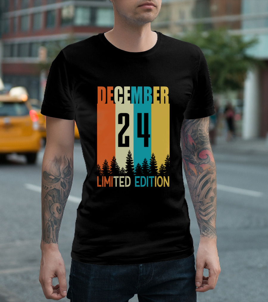 December 24 Vintage Birth T-Shirt