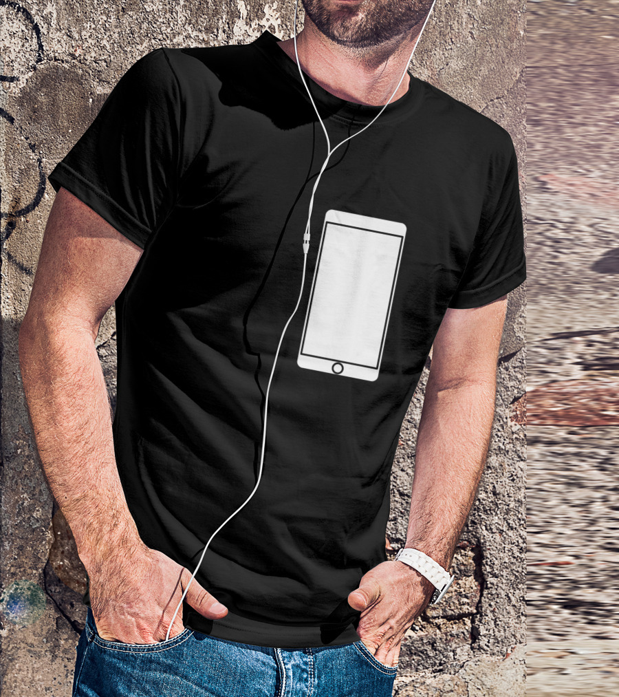 My Hobby Is Music Headphones Smartphone T-Shirt