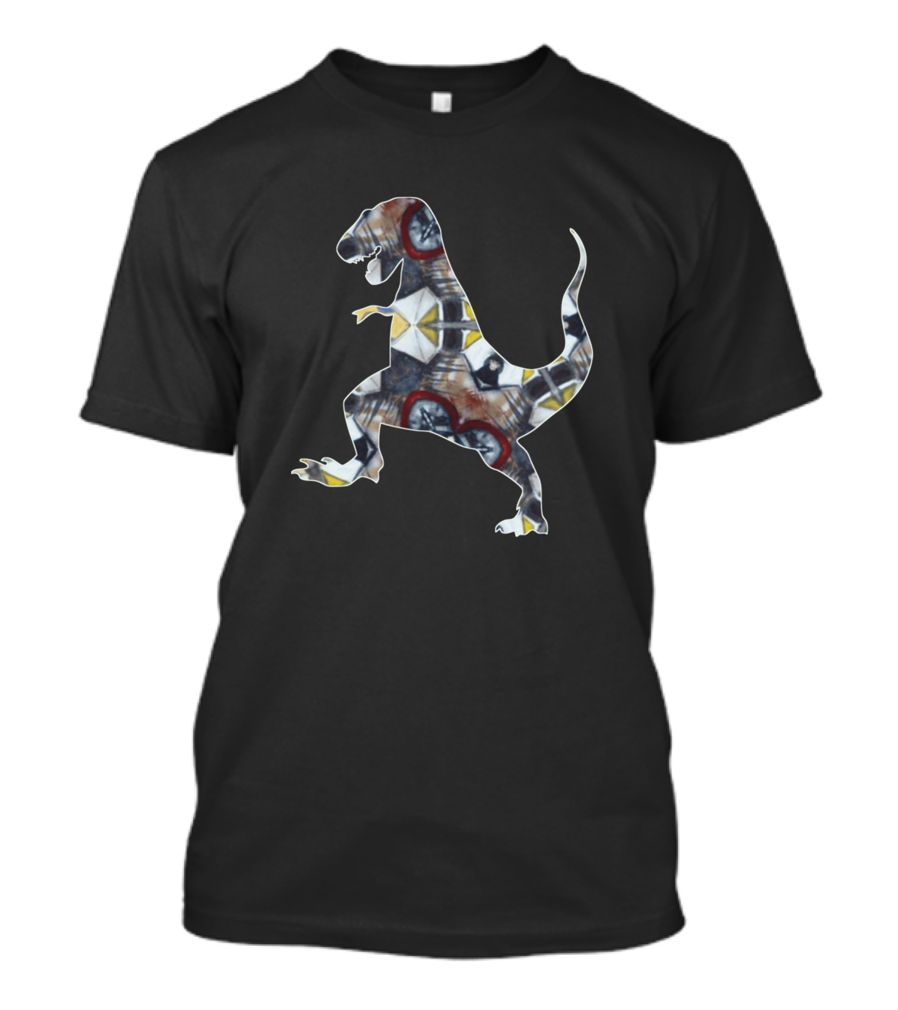 Tyrannosaurus Rex Rex 116 Dinosaur Abstract T-Shirt