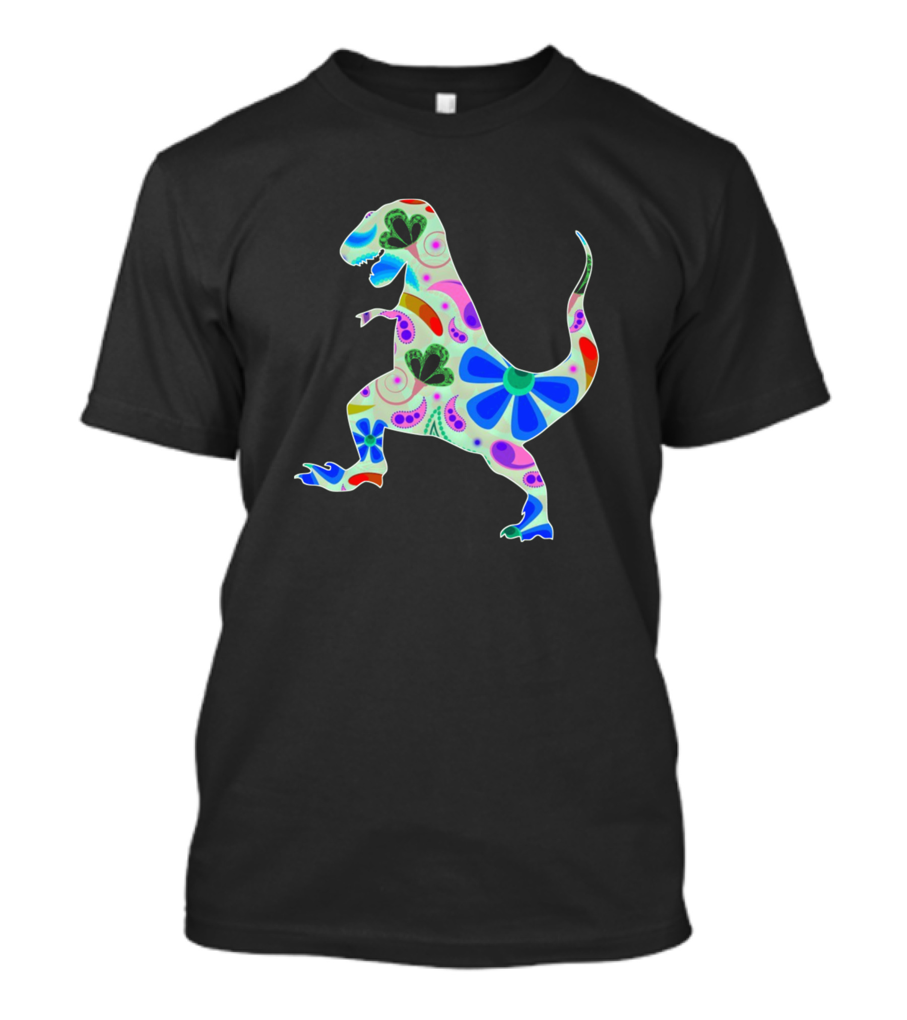 Tyrannosaurus Rex 446 Psychedelic Floral T-Shirt