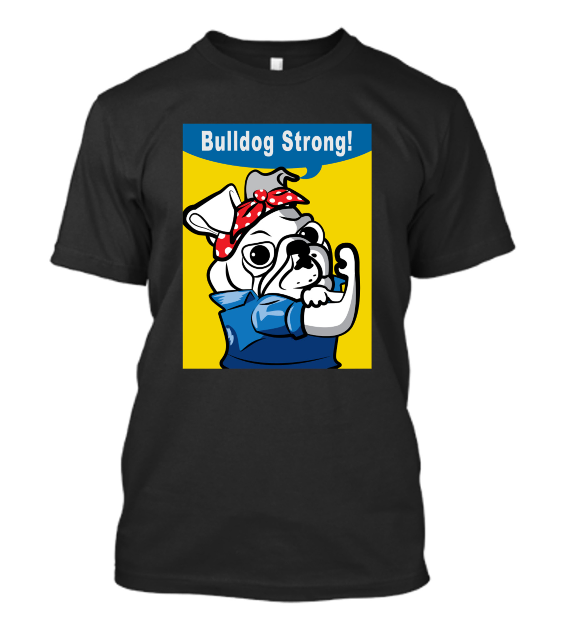 Bulldog Strong Diva Bully T-Shirt
