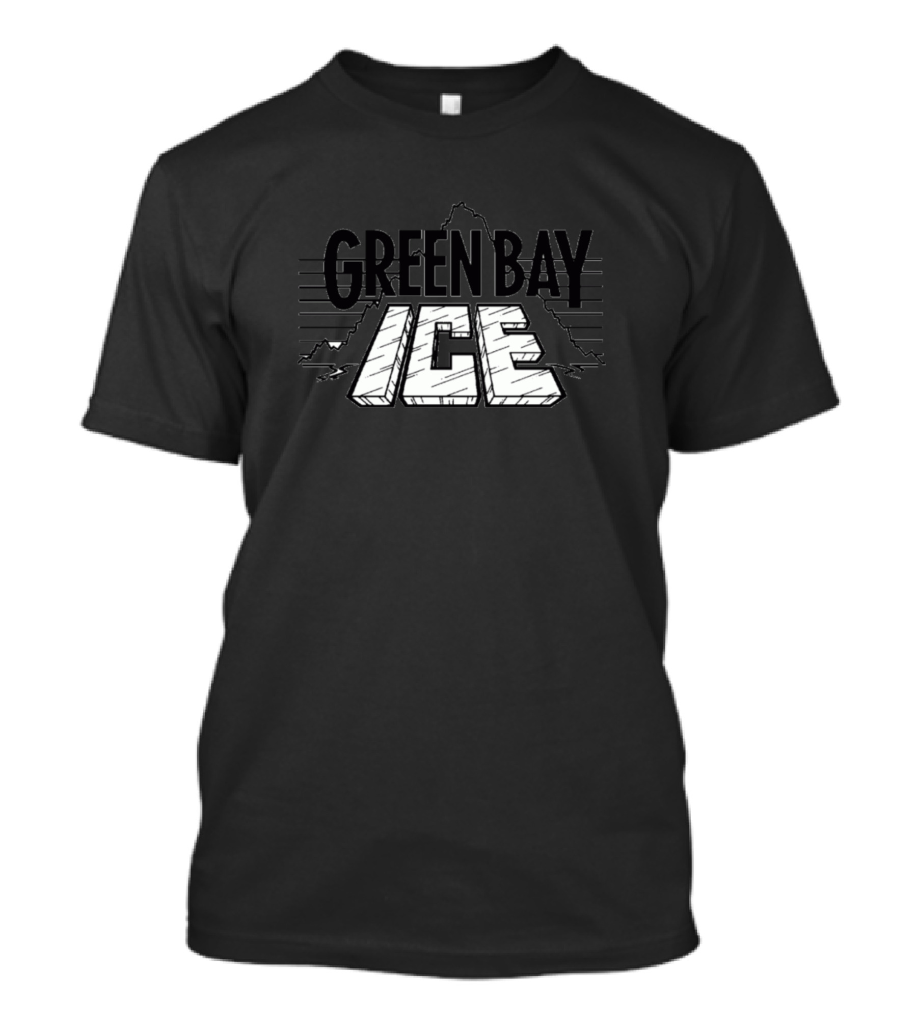 Green Bay Ice Hockey Mountain T-Shirt